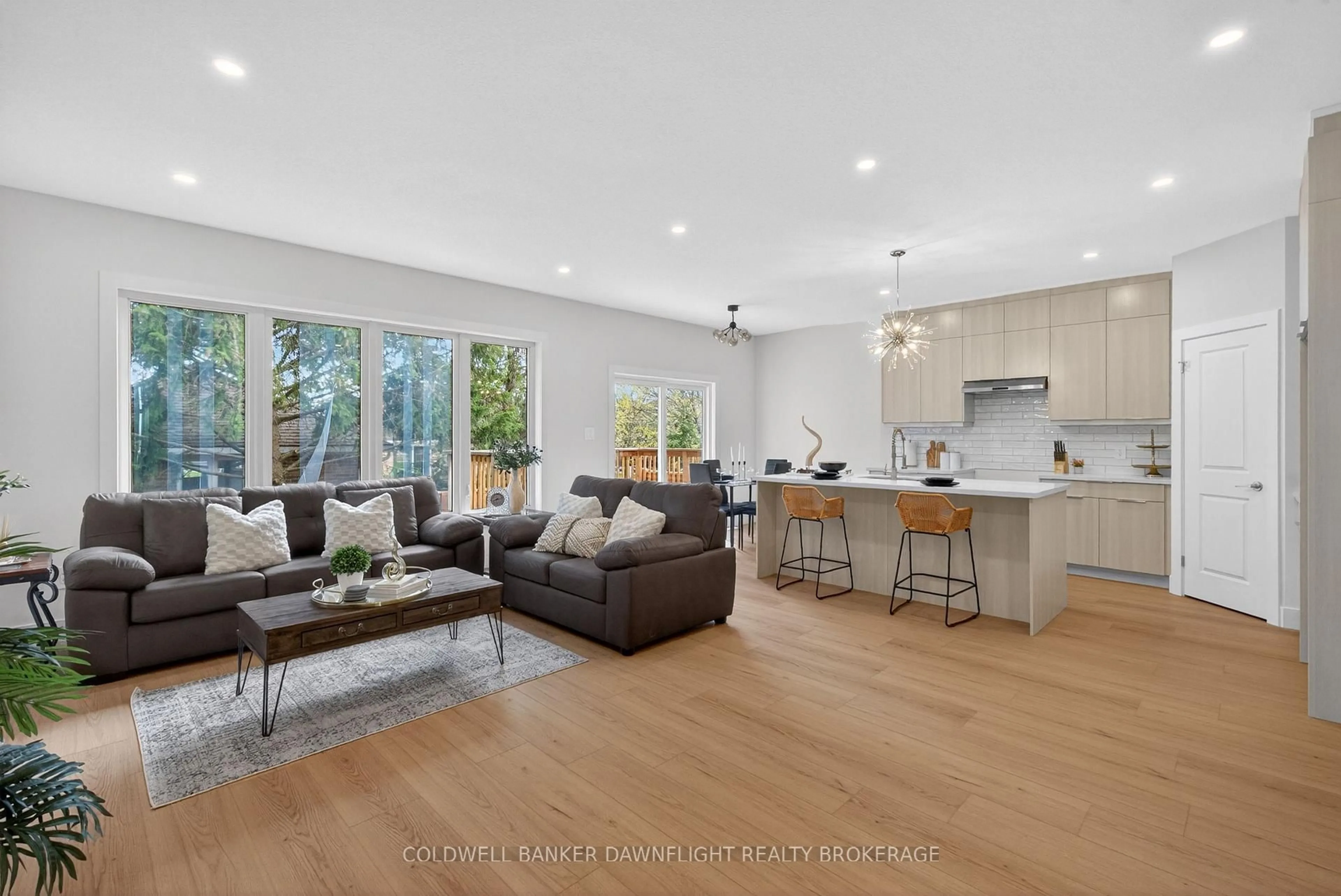 Open concept kitchen, unknown for 54 Moonlight Crt, Central Huron Ontario N0M 1L0