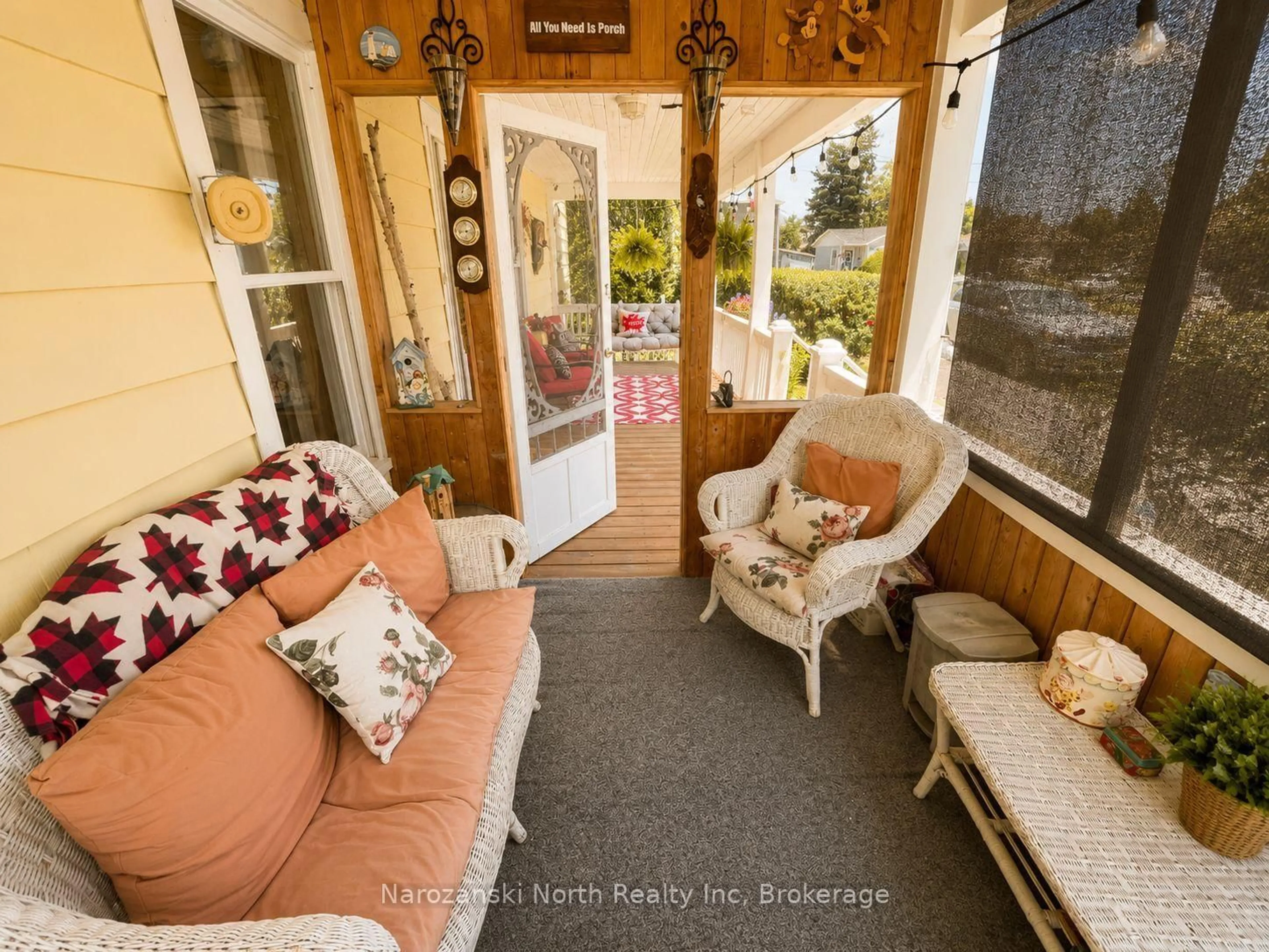 Patio, street for 14 Notre Dame St, French River Ontario P0M 2N0