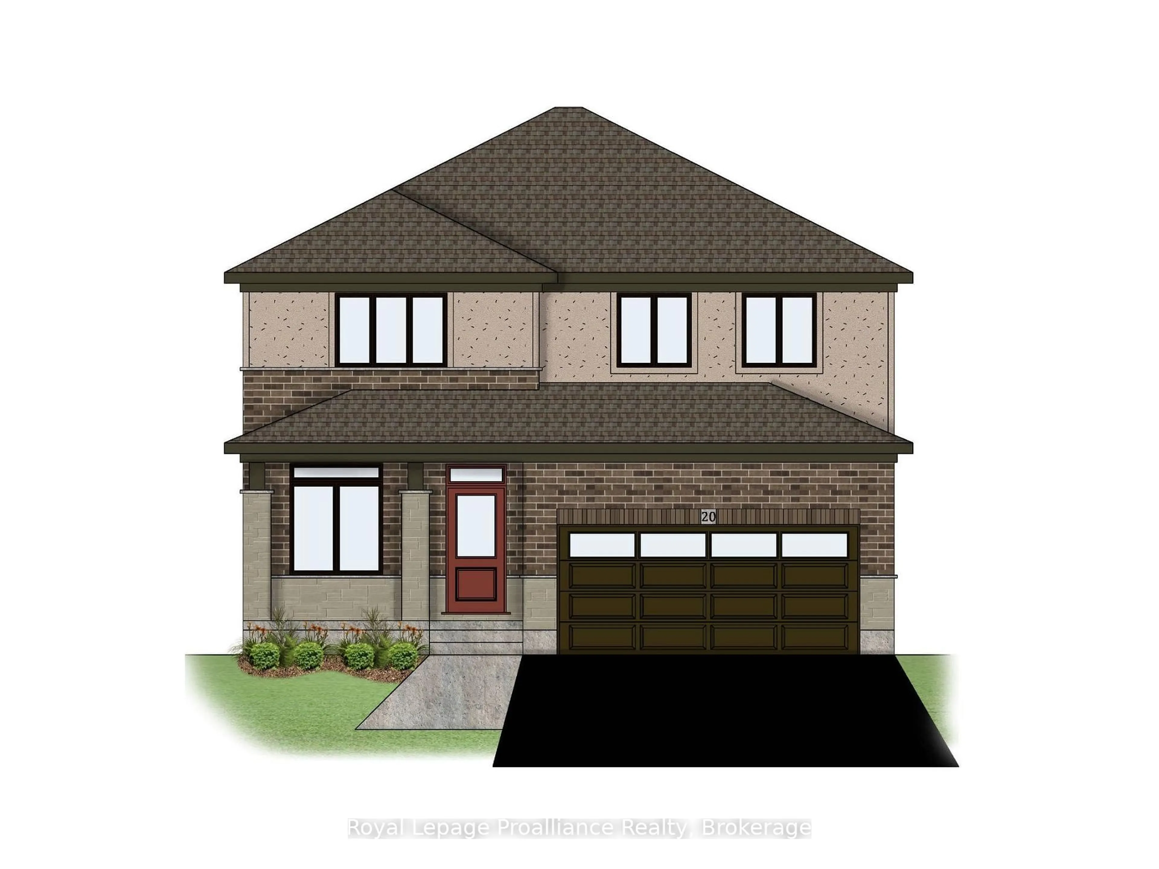 Home with brick exterior material, street for 20 Peace River St, Belleville Ontario K8N 0V4