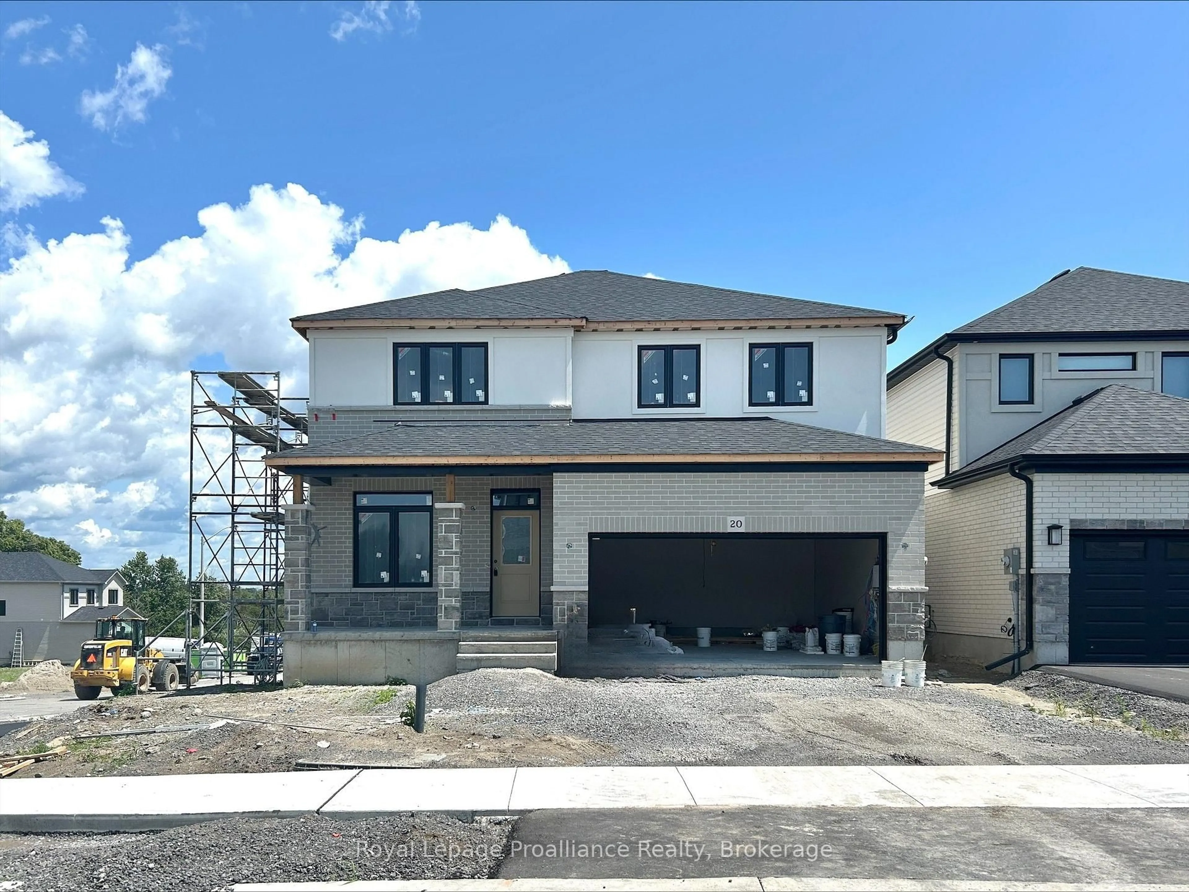 Home with brick exterior material, street for 20 Peace River St, Belleville Ontario K8N 0V4