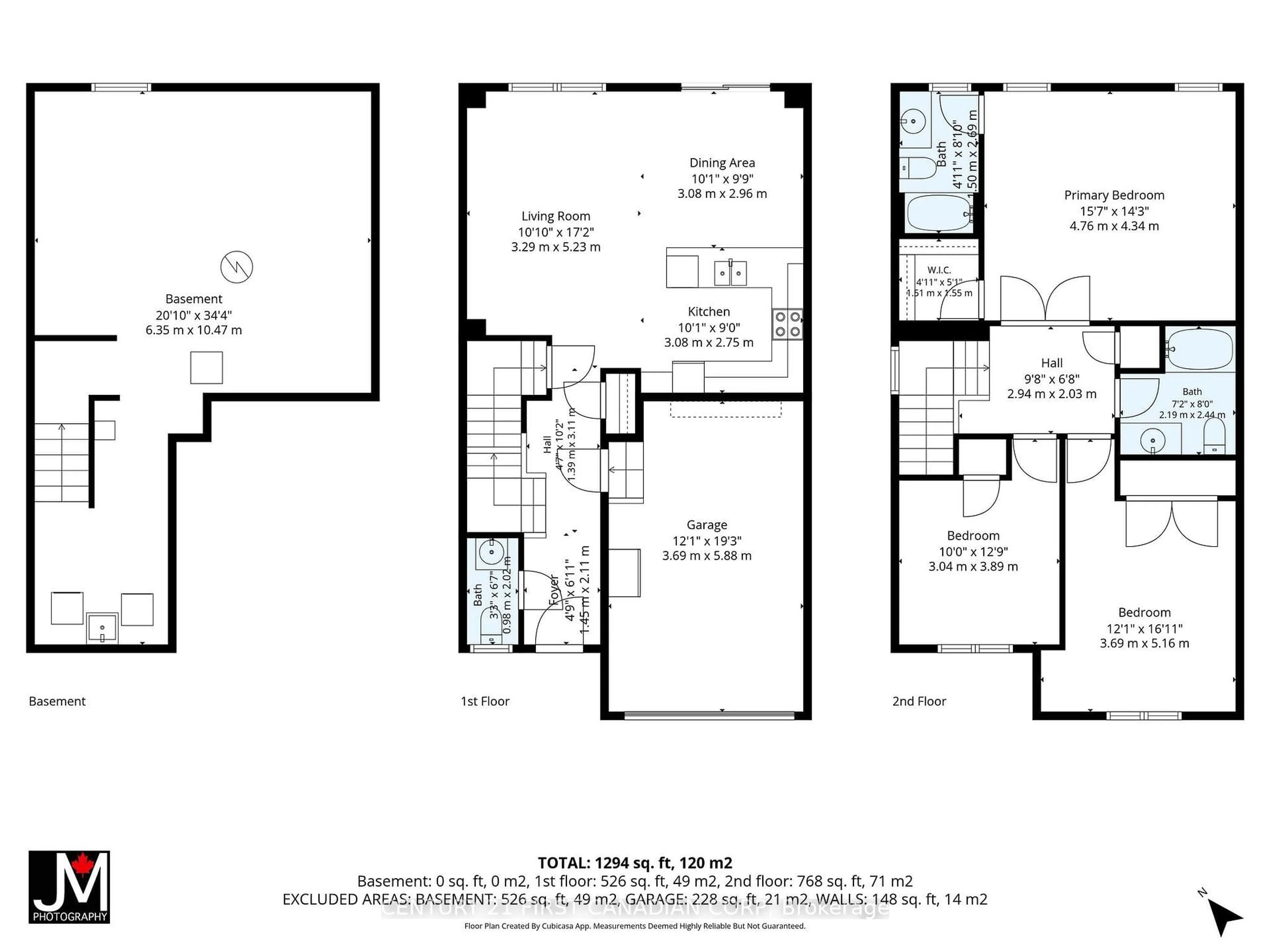 Floor plan for 292 Falcon Dr #14, Woodstock Ontario N4T 0C1