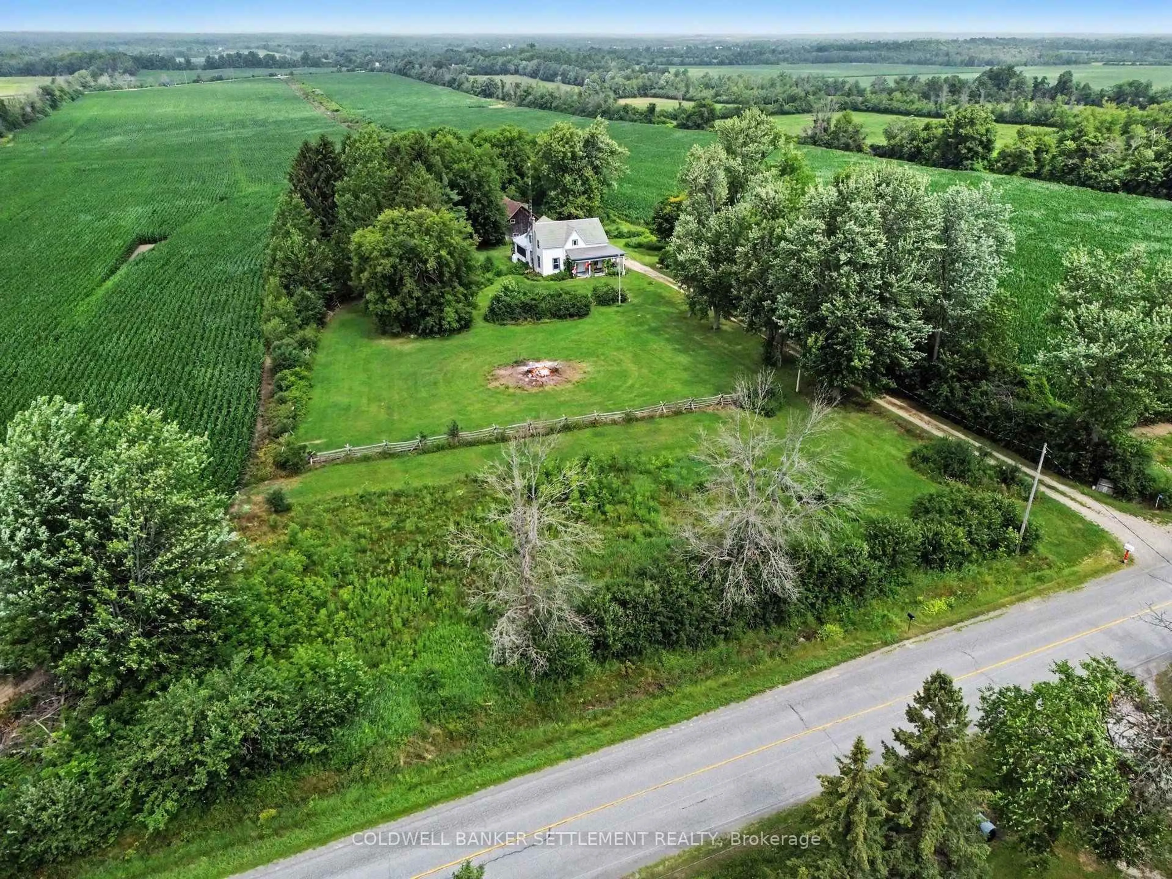 A pic from outside/outdoor area/front of a property/back of a property/a pic from drone, unknown for 3092 Drummond Con 8a Rd, Balderson Ontario K0G 1A0