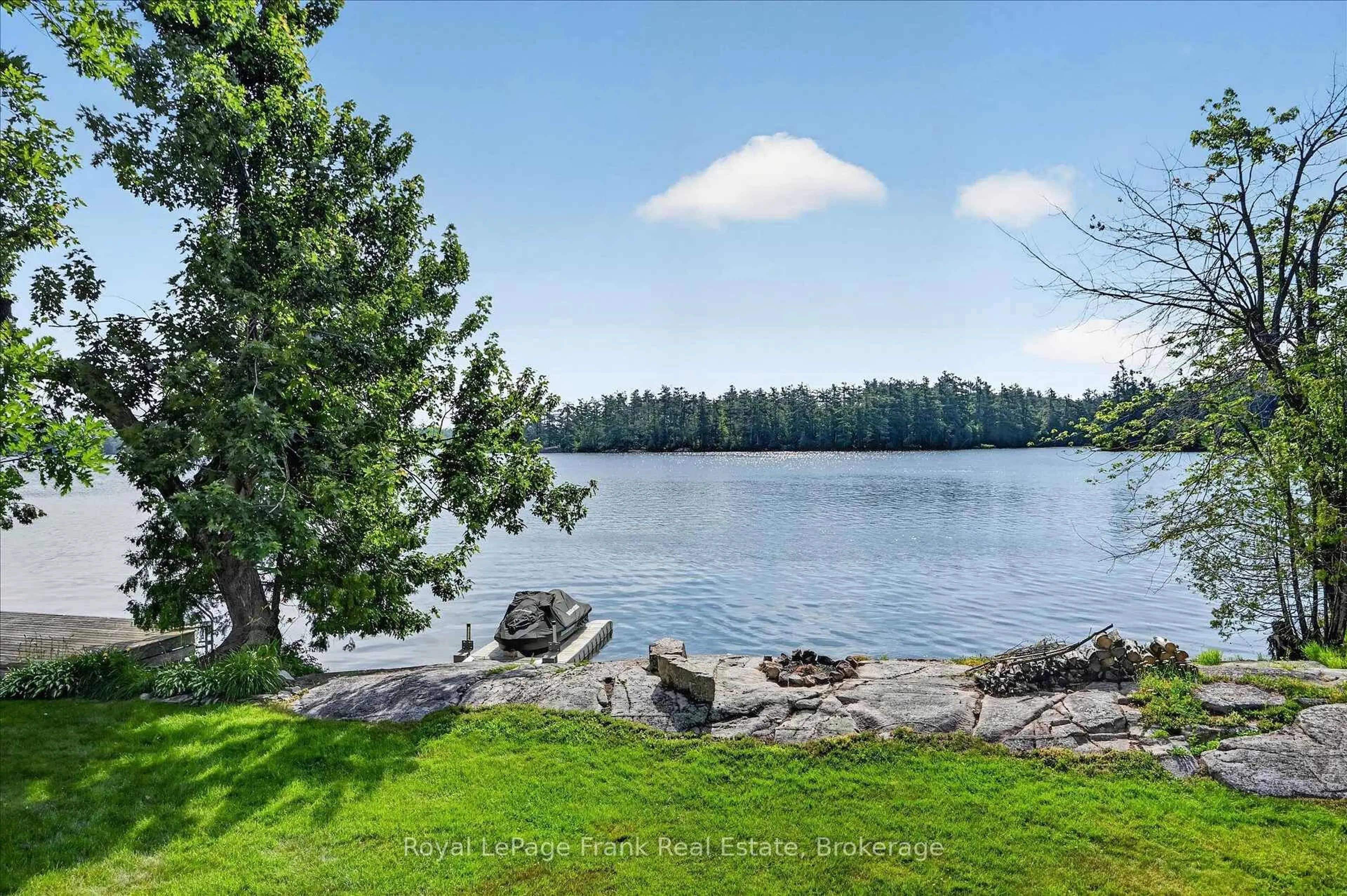 Patio, water/lake/river/ocean view for 124 Irwin Dr, Trent Lakes Ontario K0L 1J0