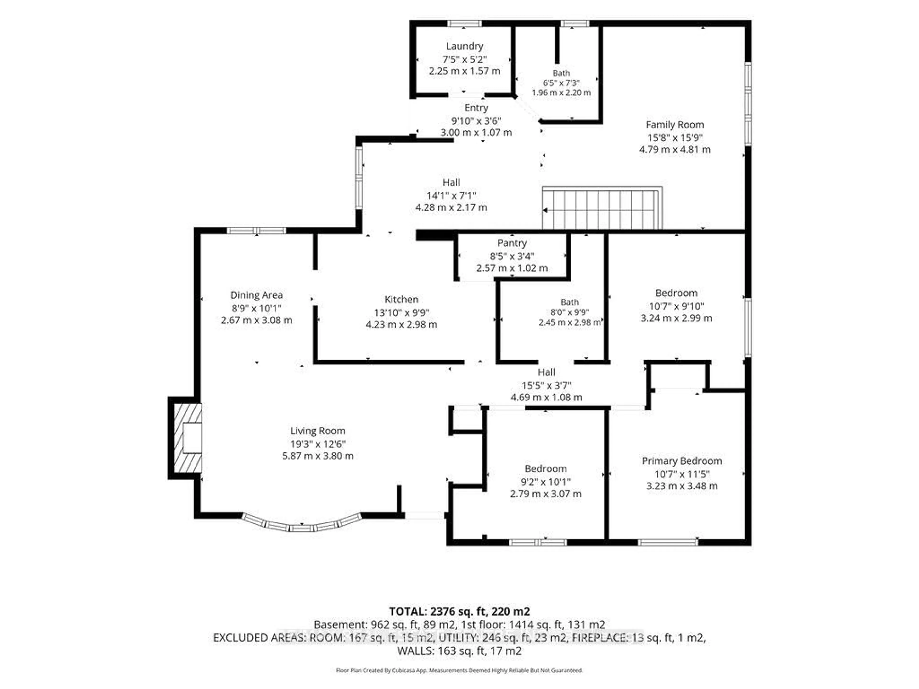 Floor plan for 633 Birch St, Petawawa Ontario K8A 7K7