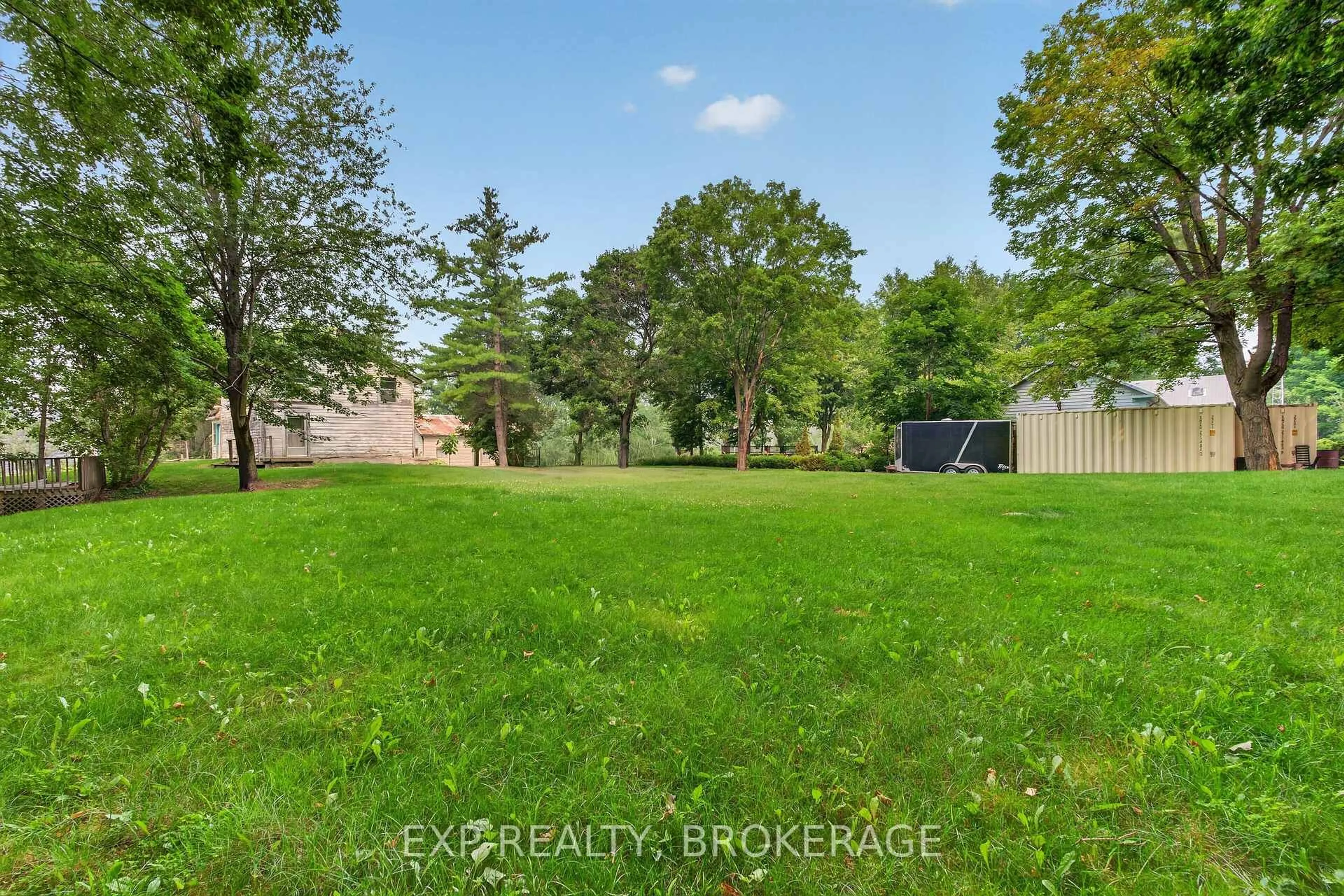 A pic from outside/outdoor area/front of a property/back of a property/a pic from drone, forest/trees view for 316 & 310 COLEBROOK Rd, Yarker Ontario K0K 3N0