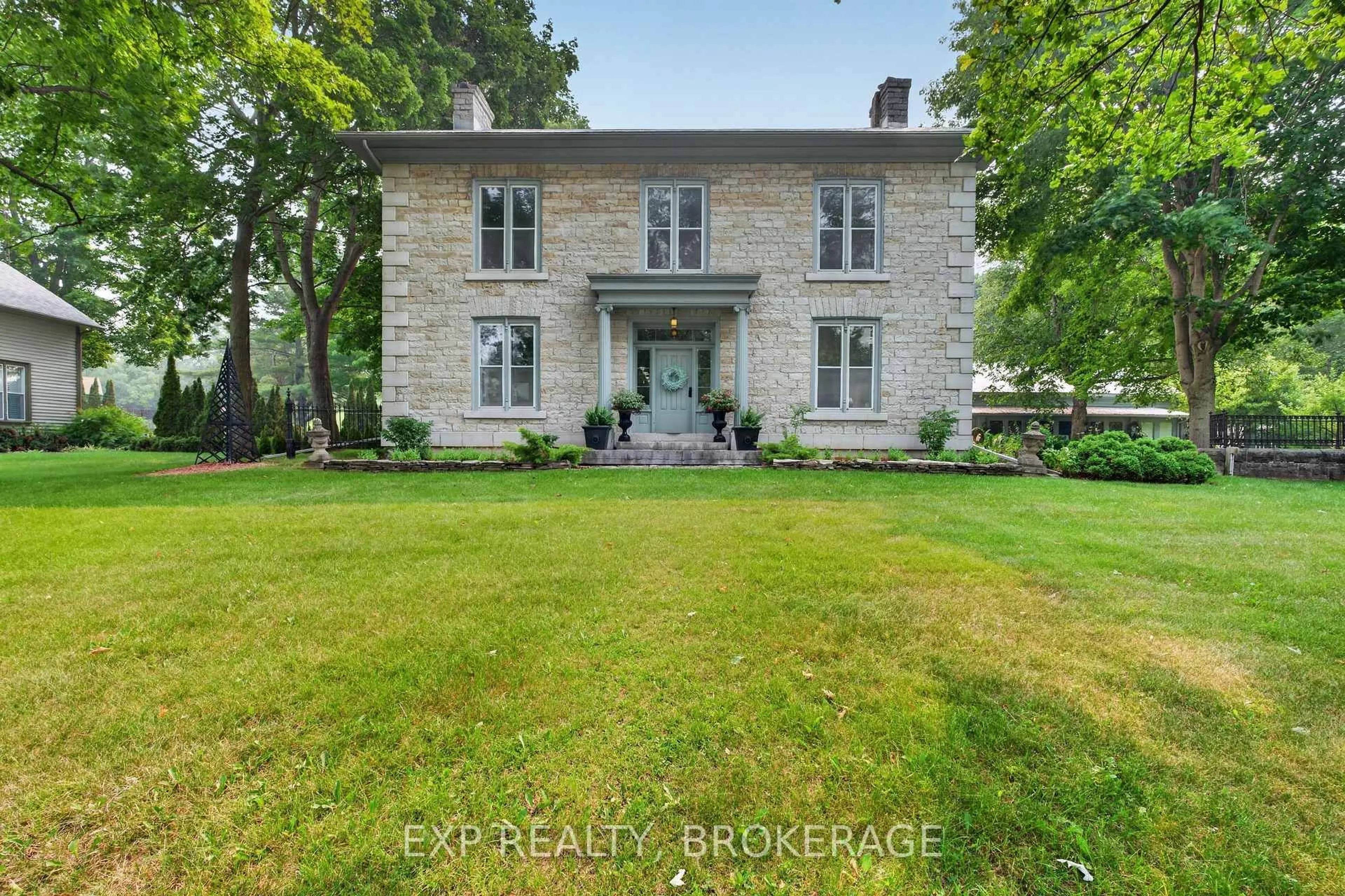 A pic from outside/outdoor area/front of a property/back of a property/a pic from drone, unknown for 316 & 310 COLEBROOK Rd, Yarker Ontario K0K 3N0