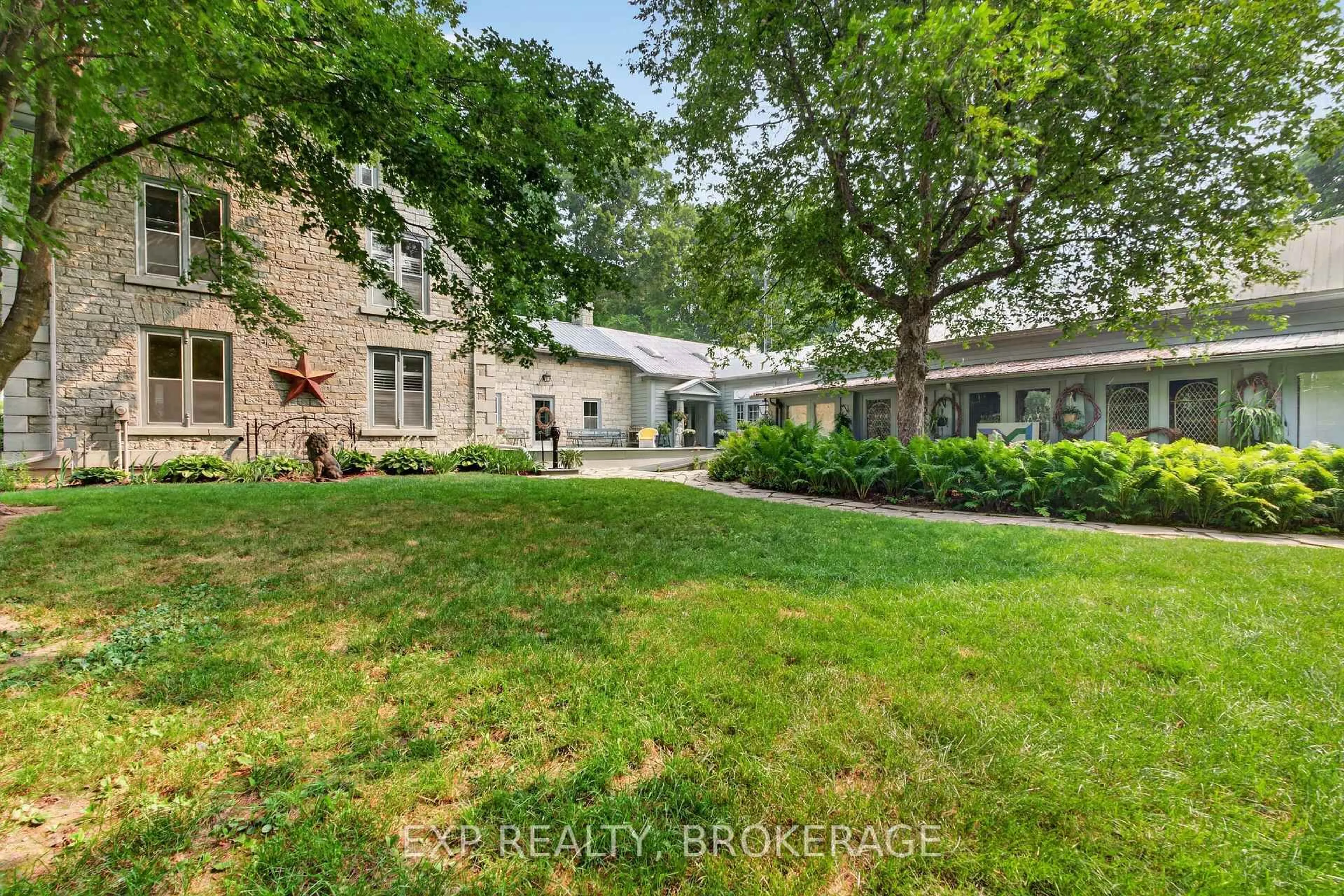 A pic from outside/outdoor area/front of a property/back of a property/a pic from drone, street for 316 & 310 COLEBROOK Rd, Yarker Ontario K0K 3N0