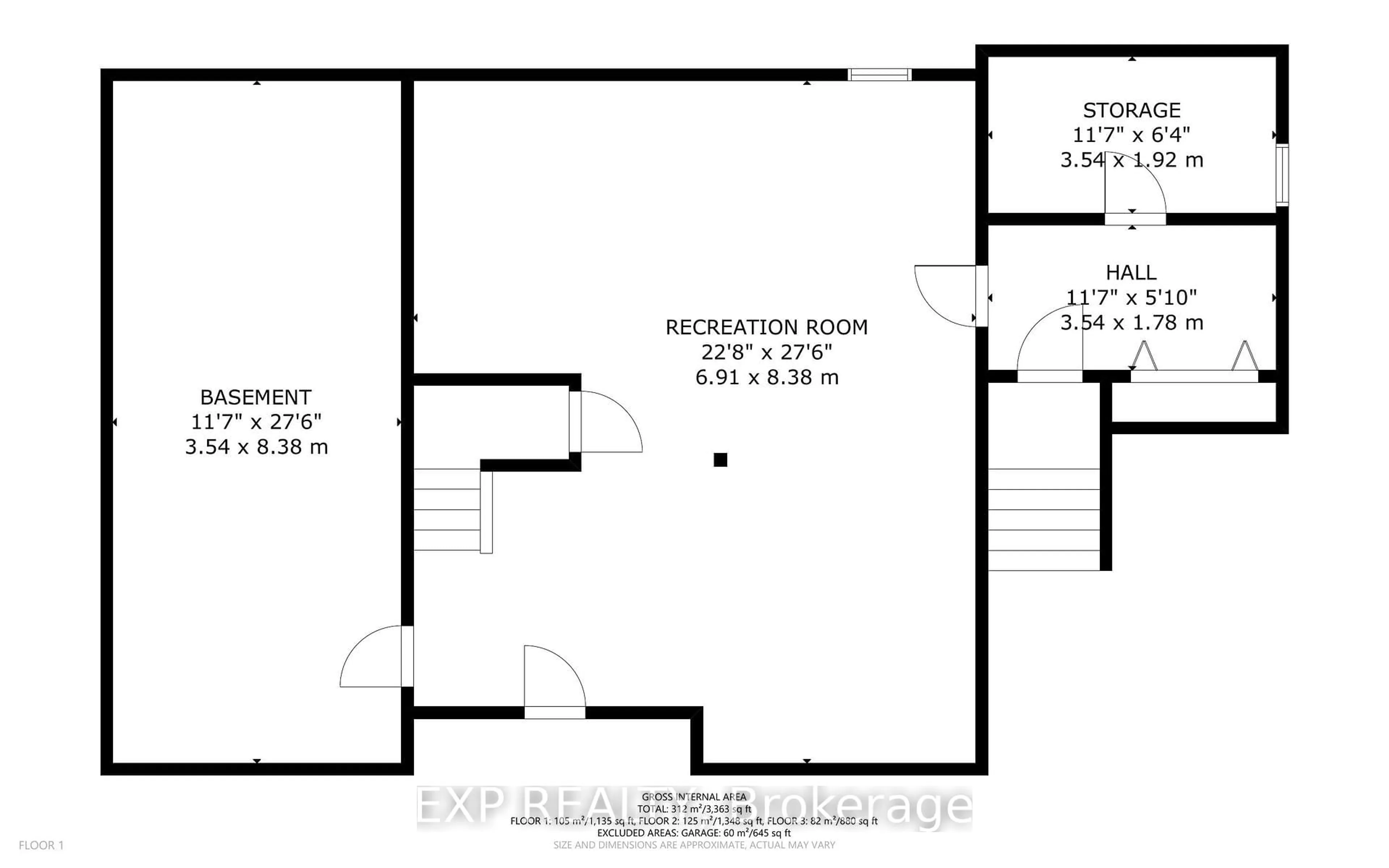 Floor plan for 1080 Church St, Augusta Ontario K0E 1P0