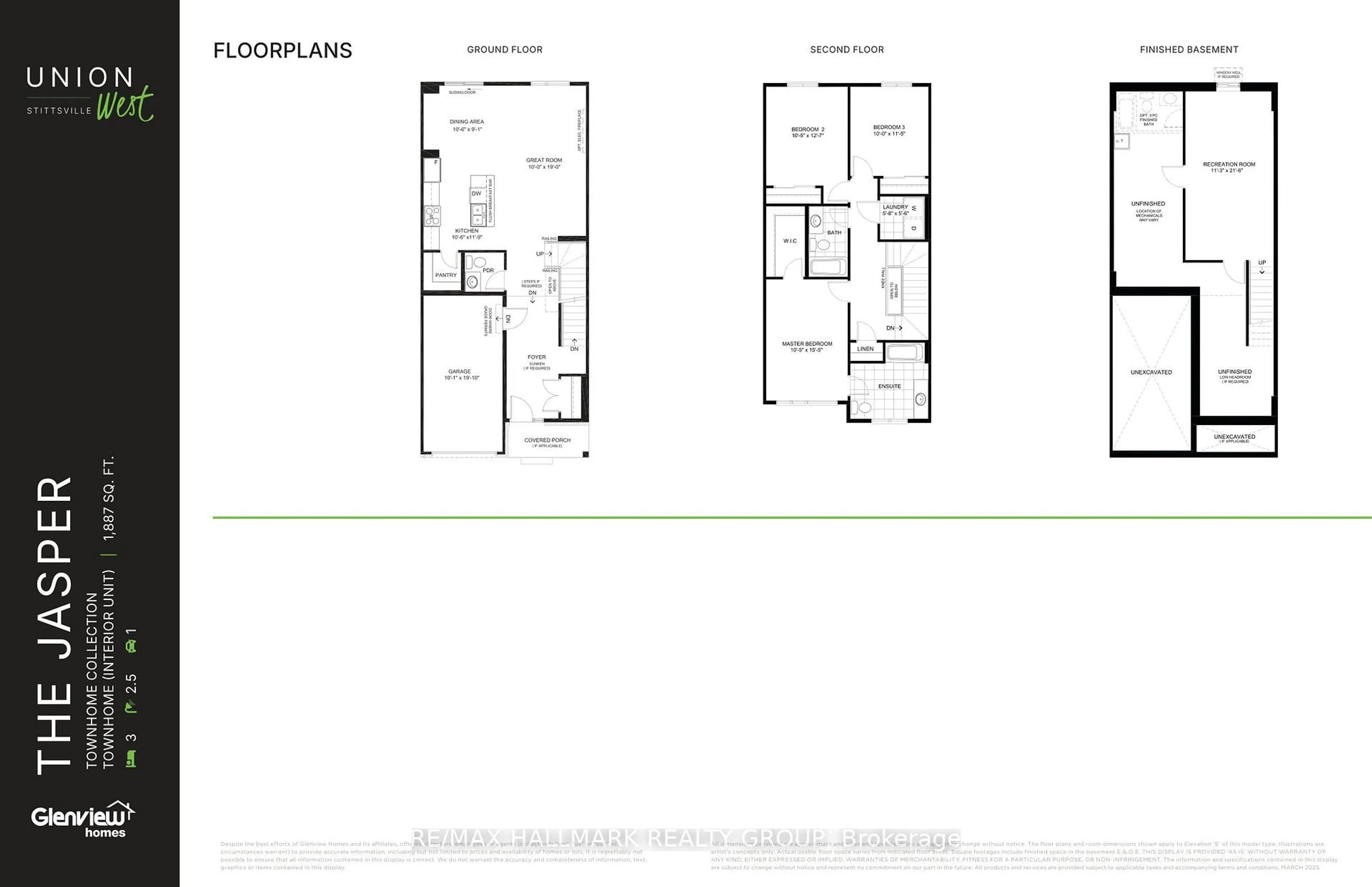 Floor plan for 572 Roundhouse Cres, Ottawa Ontario K2S 1K4