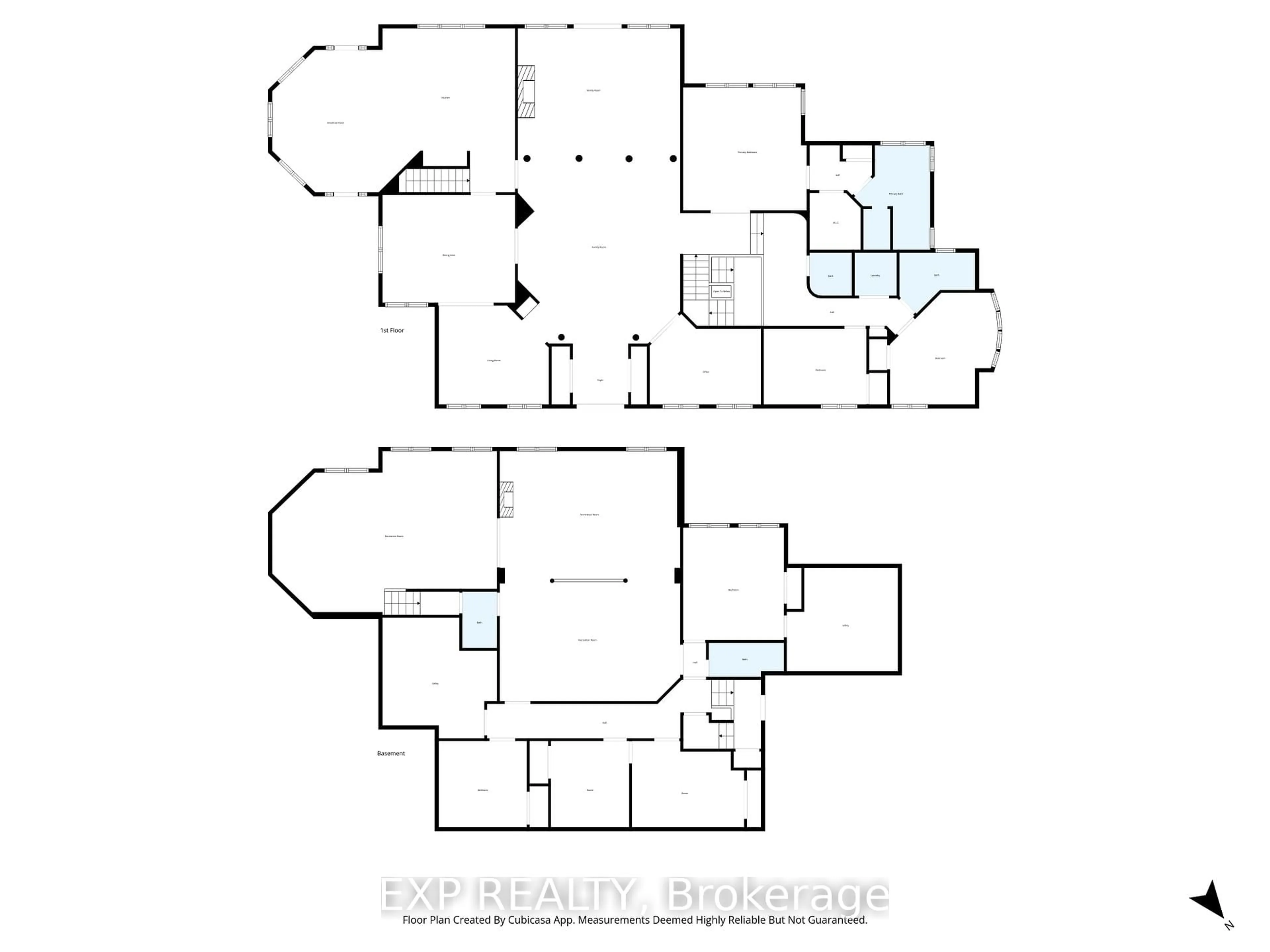 Floor plan for 1283 Rideau Cove Crt, Ottawa Ontario K1V 1R8