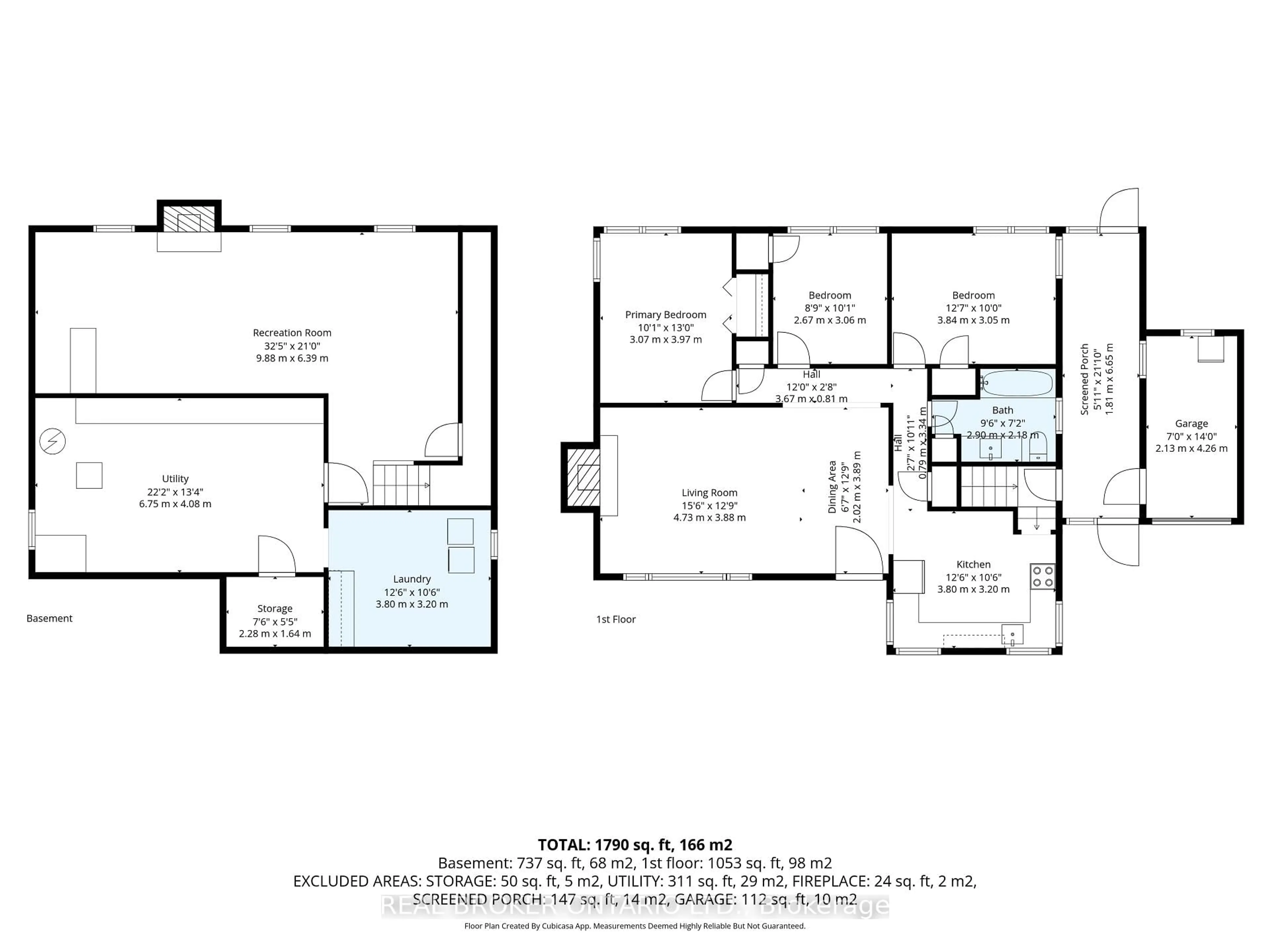 Floor plan for 347 Blue Lake Rd, Brant Ontario N0E 1N0