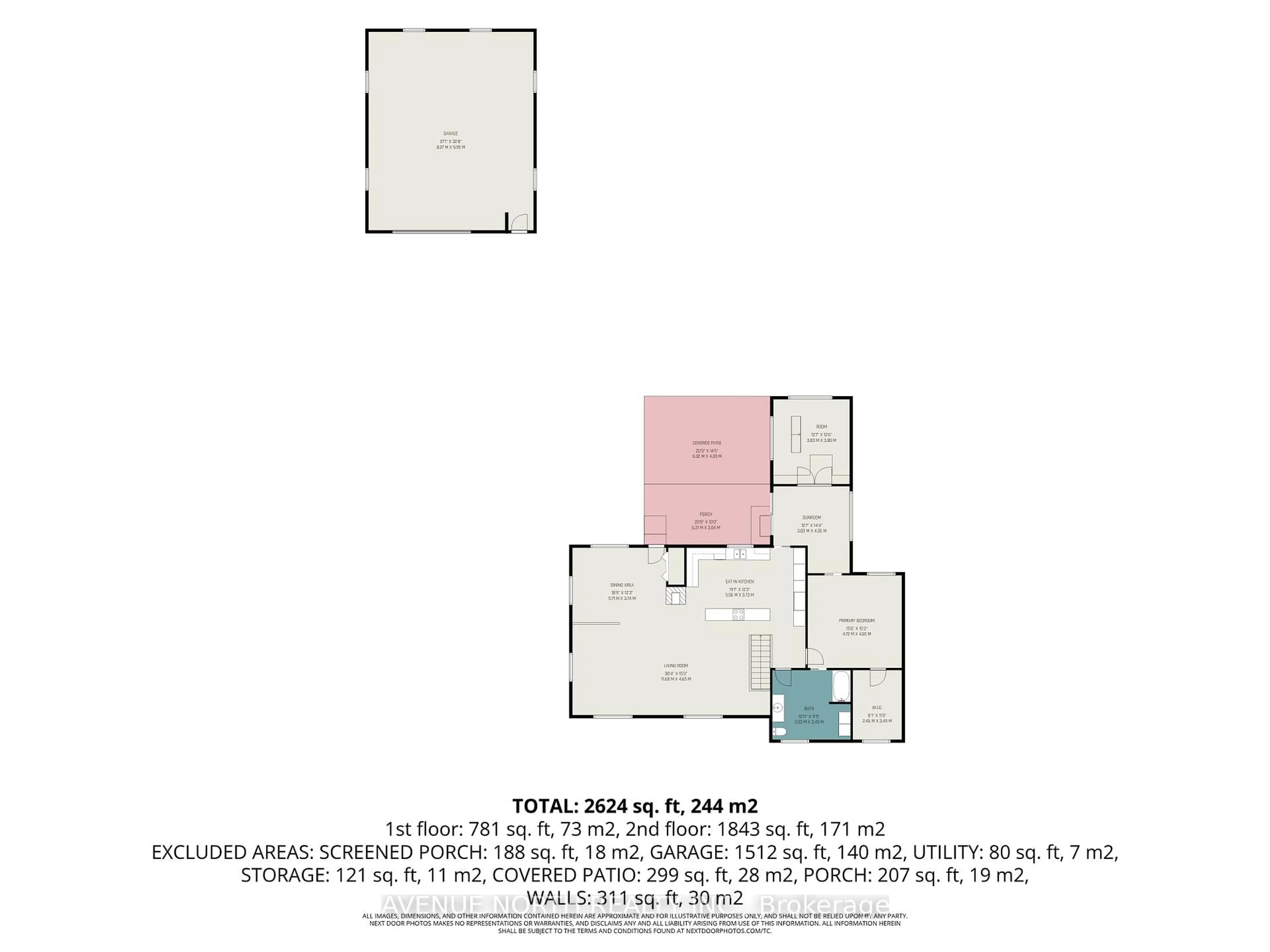 Floor plan for 4645 Scotch Line, Perth Ontario K7H 3C5