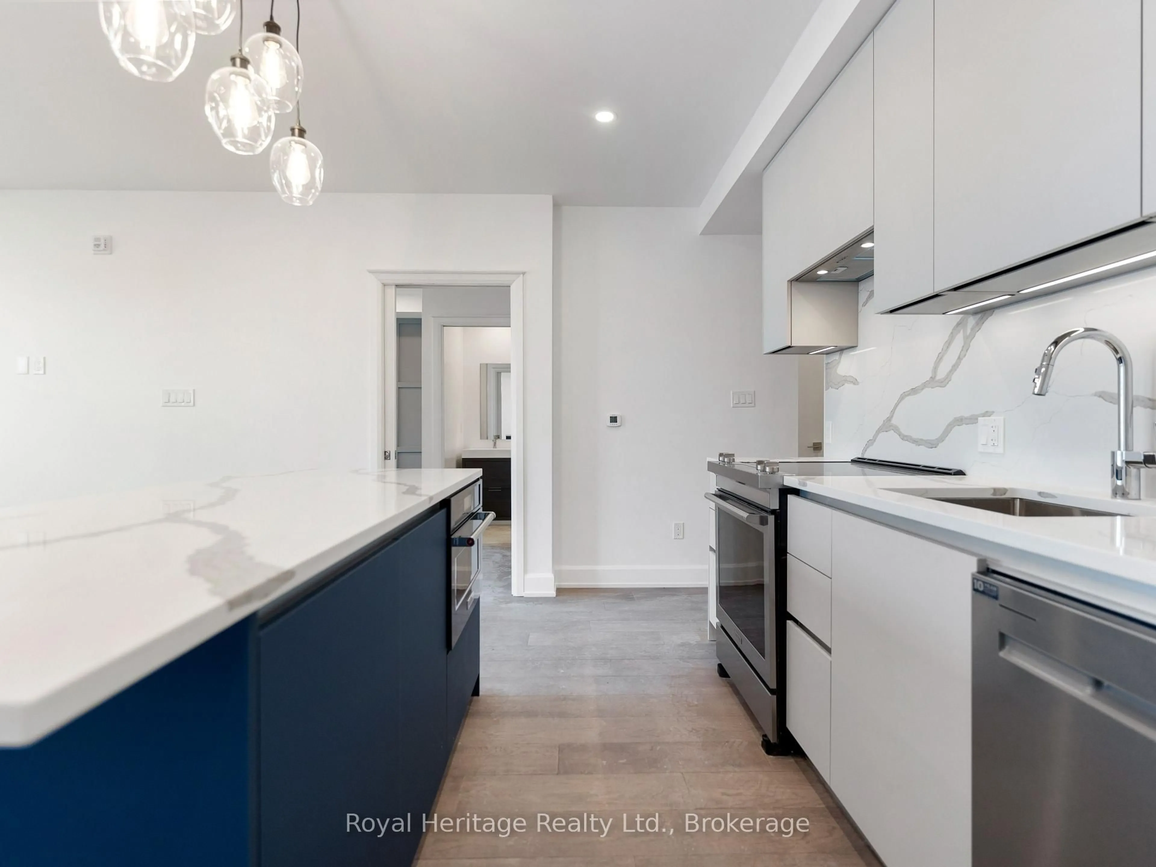 Open concept kitchen, unknown for 195 Hunter St #407, Peterborough Ontario K9H 0K6