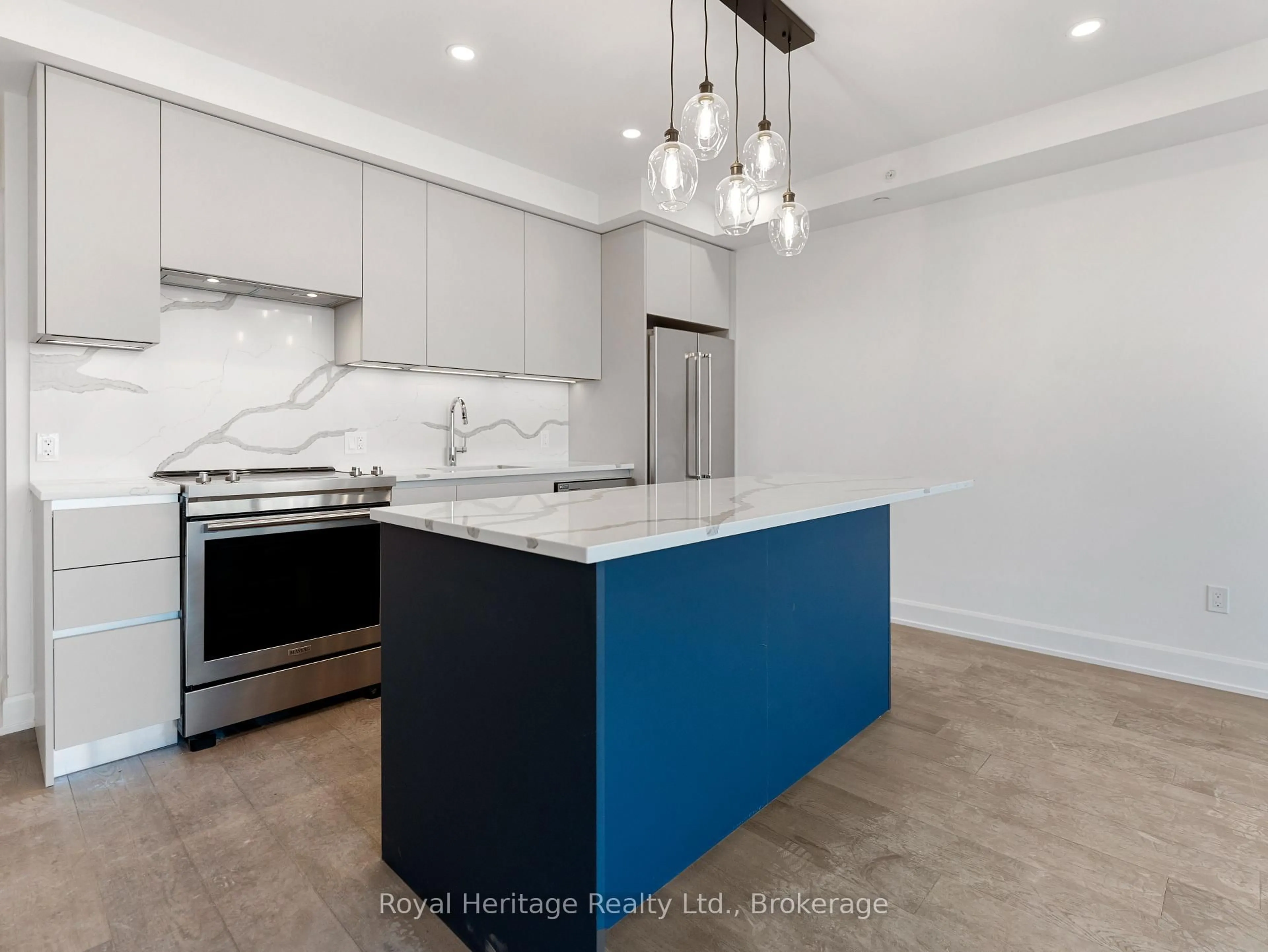 Open concept kitchen, unknown for 195 Hunter St #407, Peterborough Ontario K9H 0K6