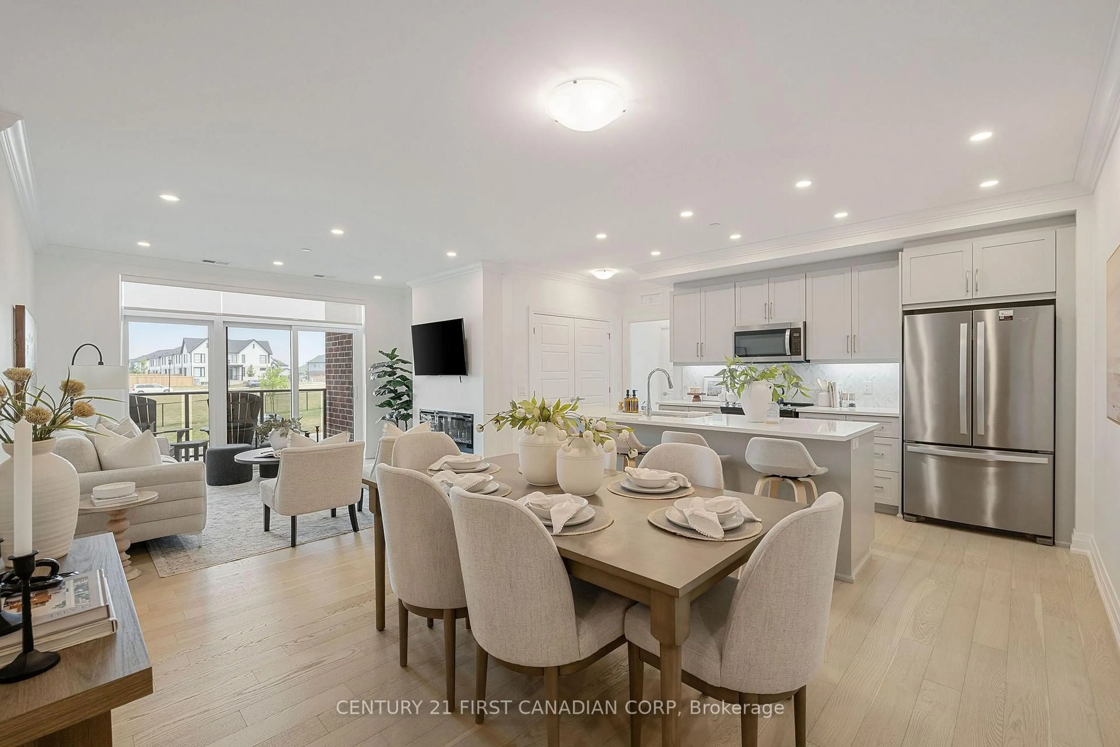 Open concept kitchen, unknown for 1560 Upper West Ave #202, London South Ontario N6K 4P9