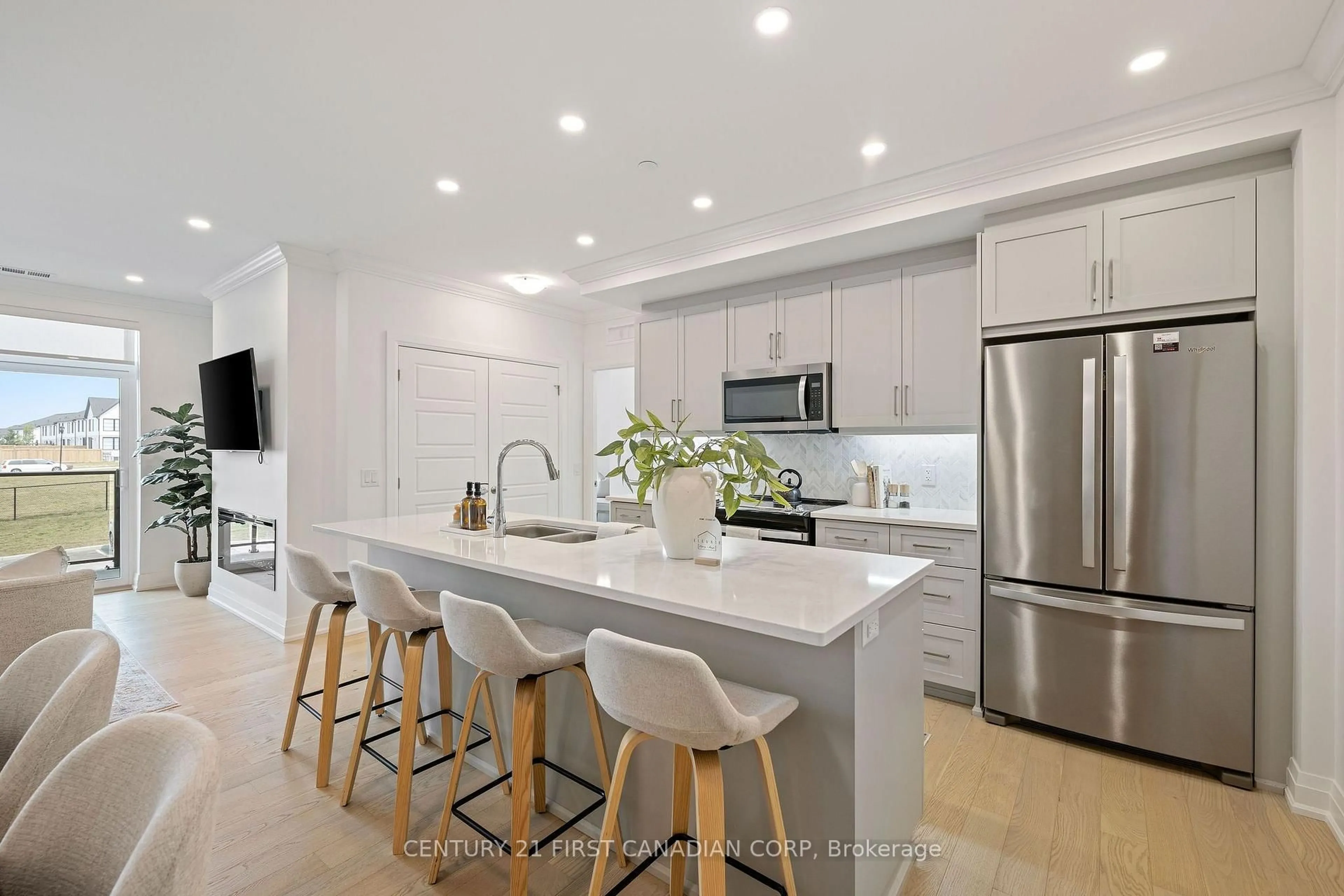 Open concept kitchen, unknown for 1560 Upper West Ave #202, London South Ontario N6K 4P9