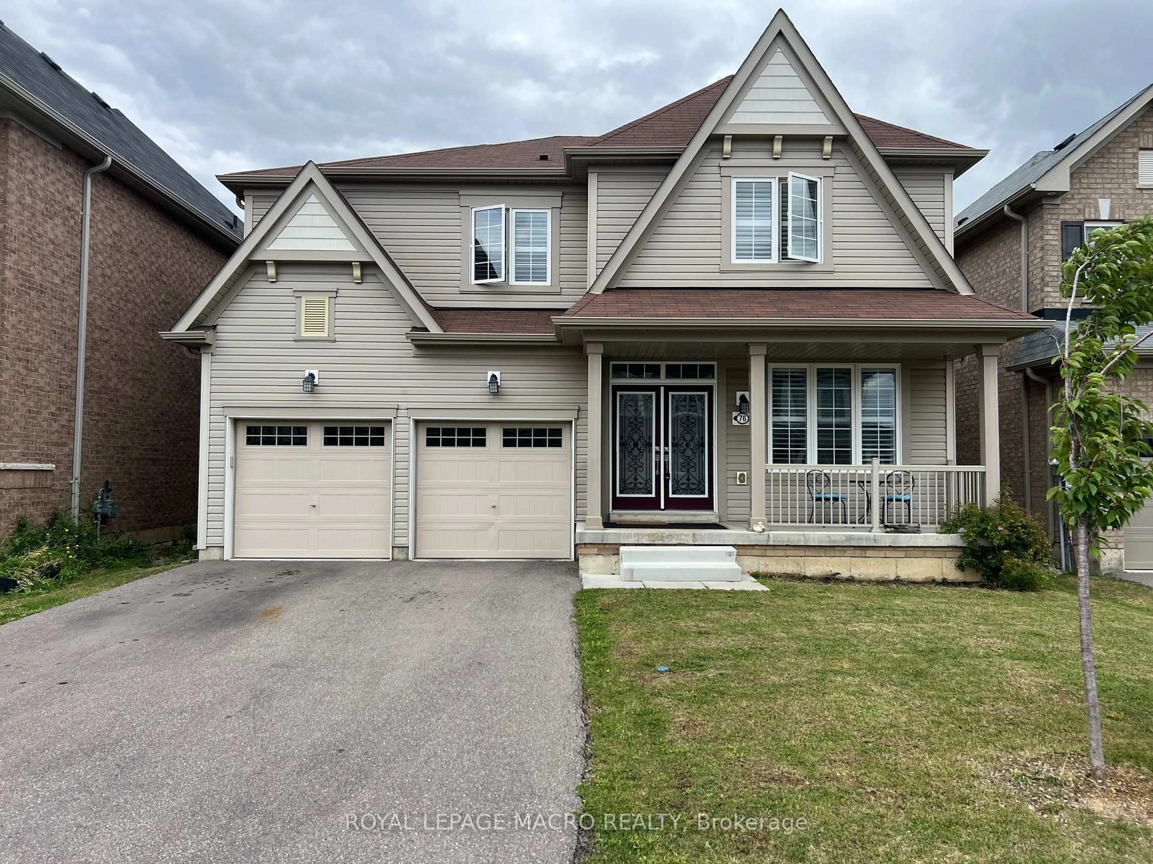 Home with brick exterior material, street for 76 McWatters St, Hamilton Ontario L0R 1C0