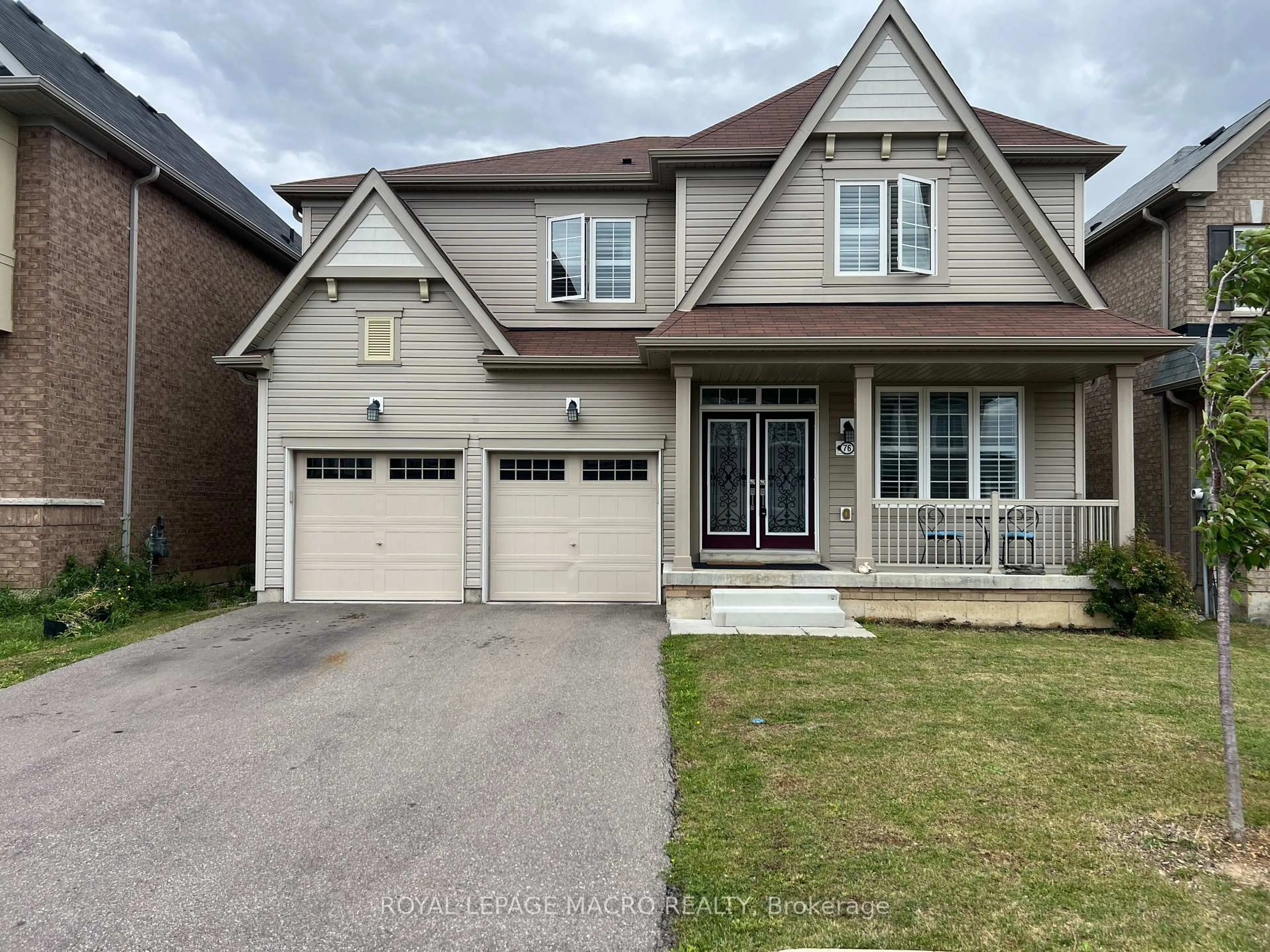 Home with brick exterior material, street for 76 McWatters St, Hamilton Ontario L0R 1C0