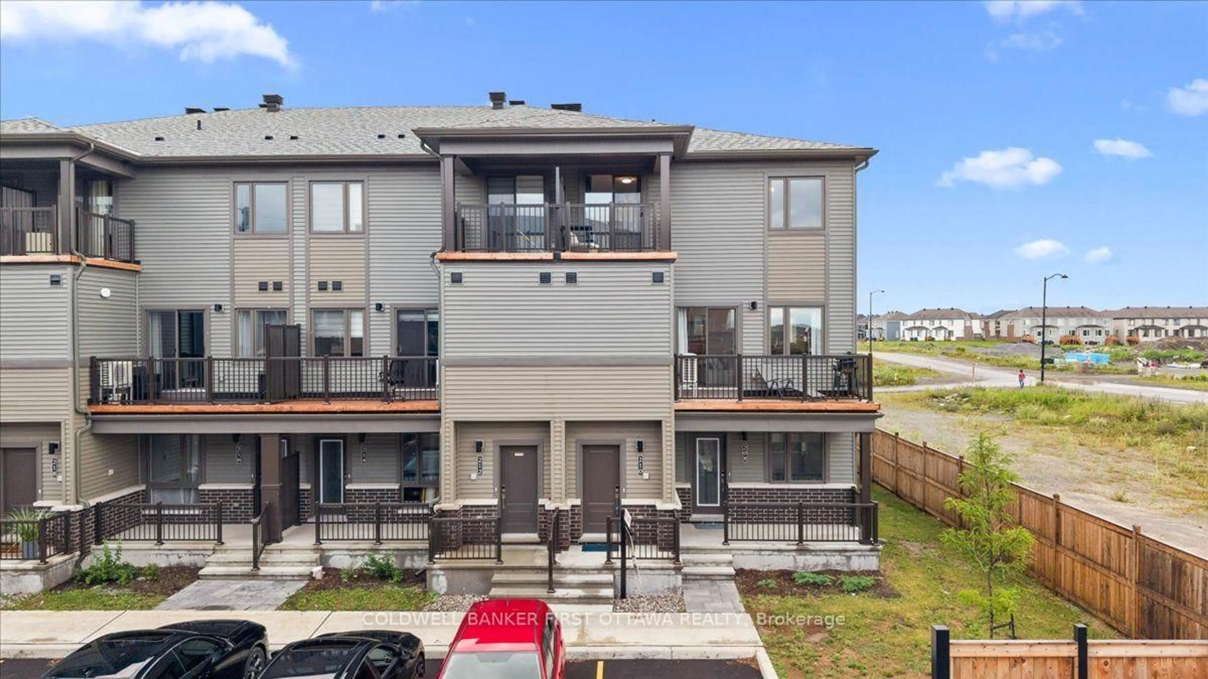 A pic from outside/outdoor area/front of a property/back of a property/a pic from drone, unknown for 210 PARNIAN Private, Barrhaven Ontario K2J 7K5