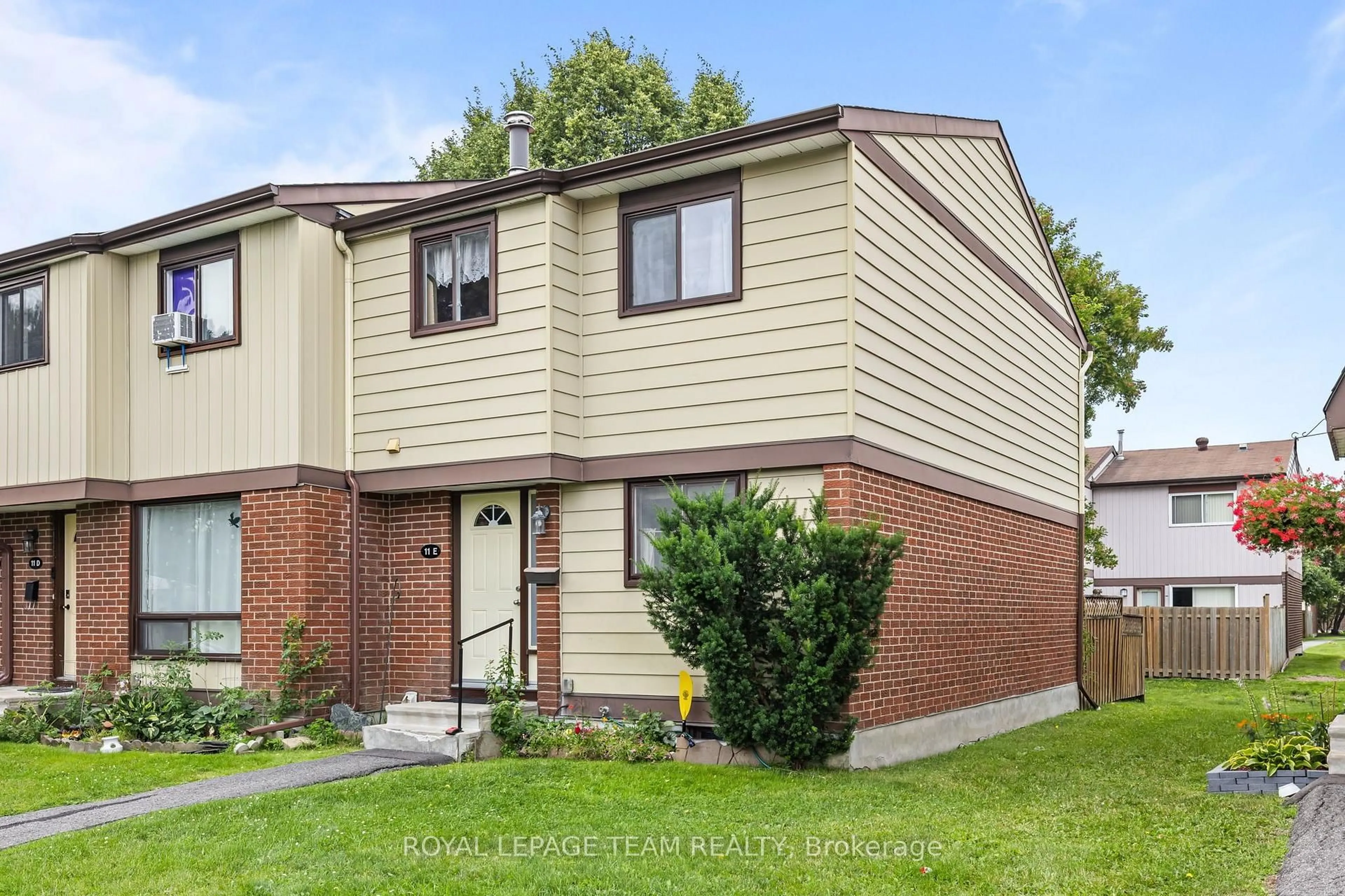 Home with brick exterior material, street for 11E FOXHILL Way, Ottawa Ontario K2J 1P3