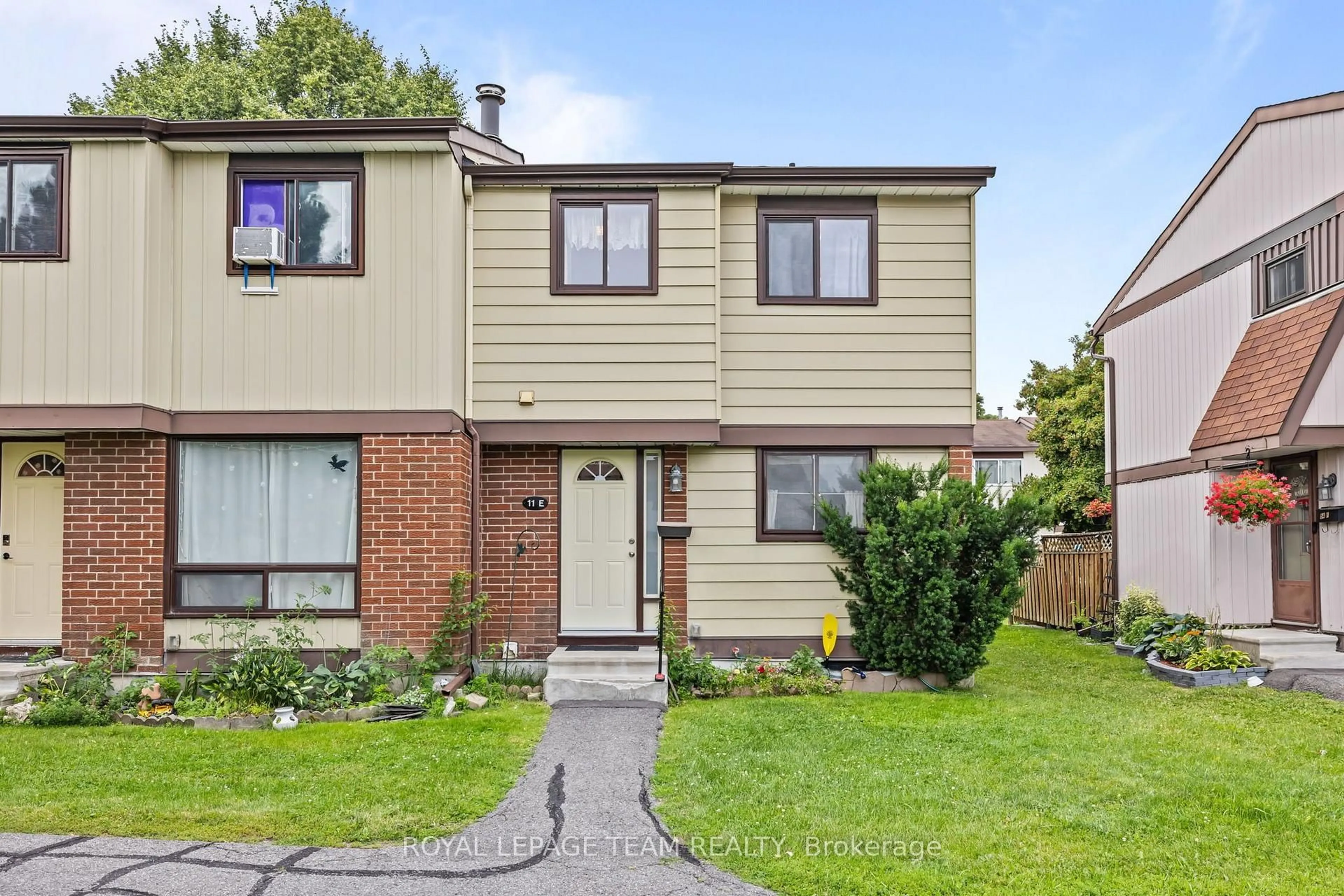 Home with brick exterior material, street for 11E FOXHILL Way, Ottawa Ontario K2J 1P3