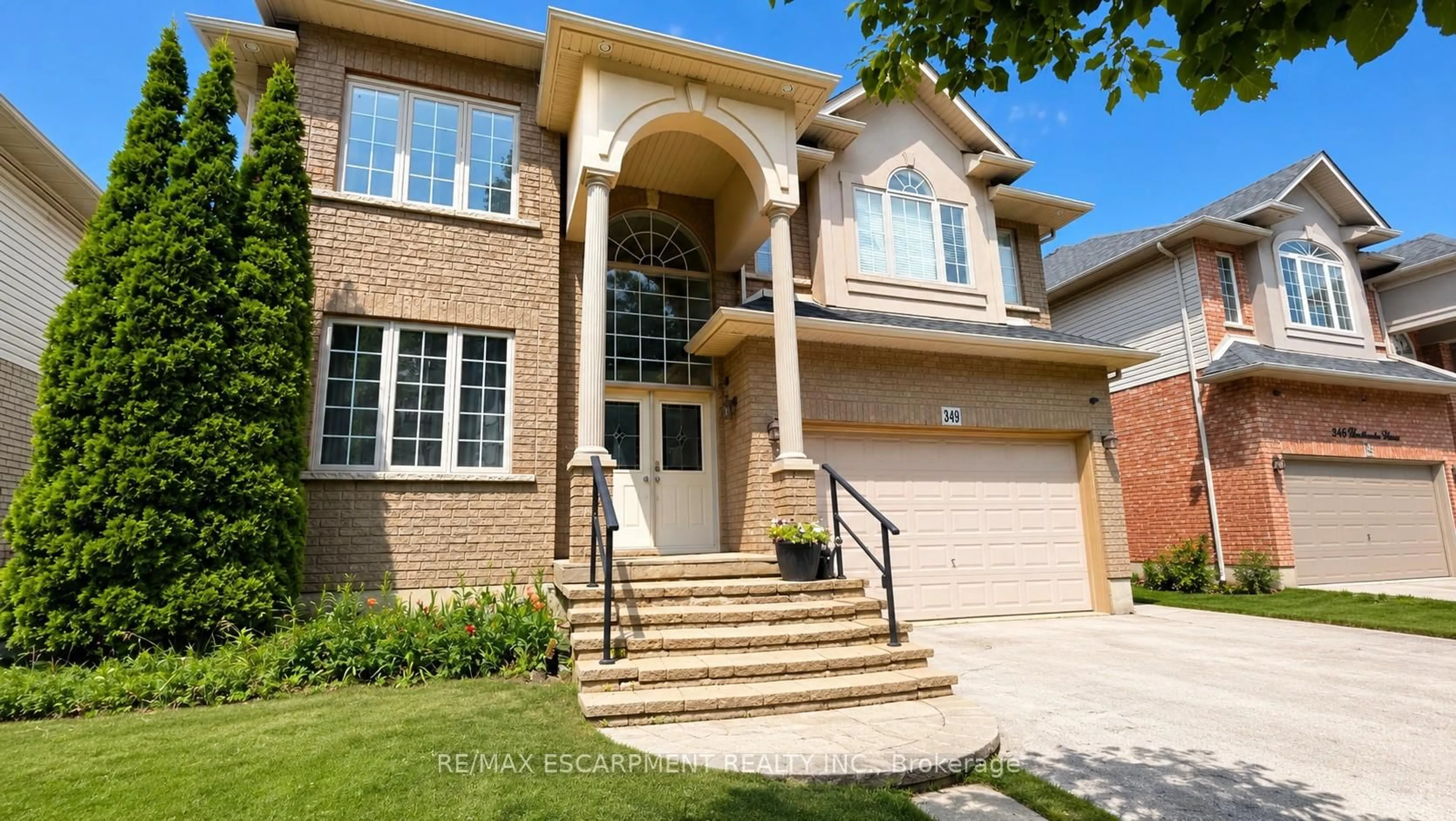 Home with brick exterior material, street for 349 Braithwaite Ave, Hamilton Ontario L9G 5A7