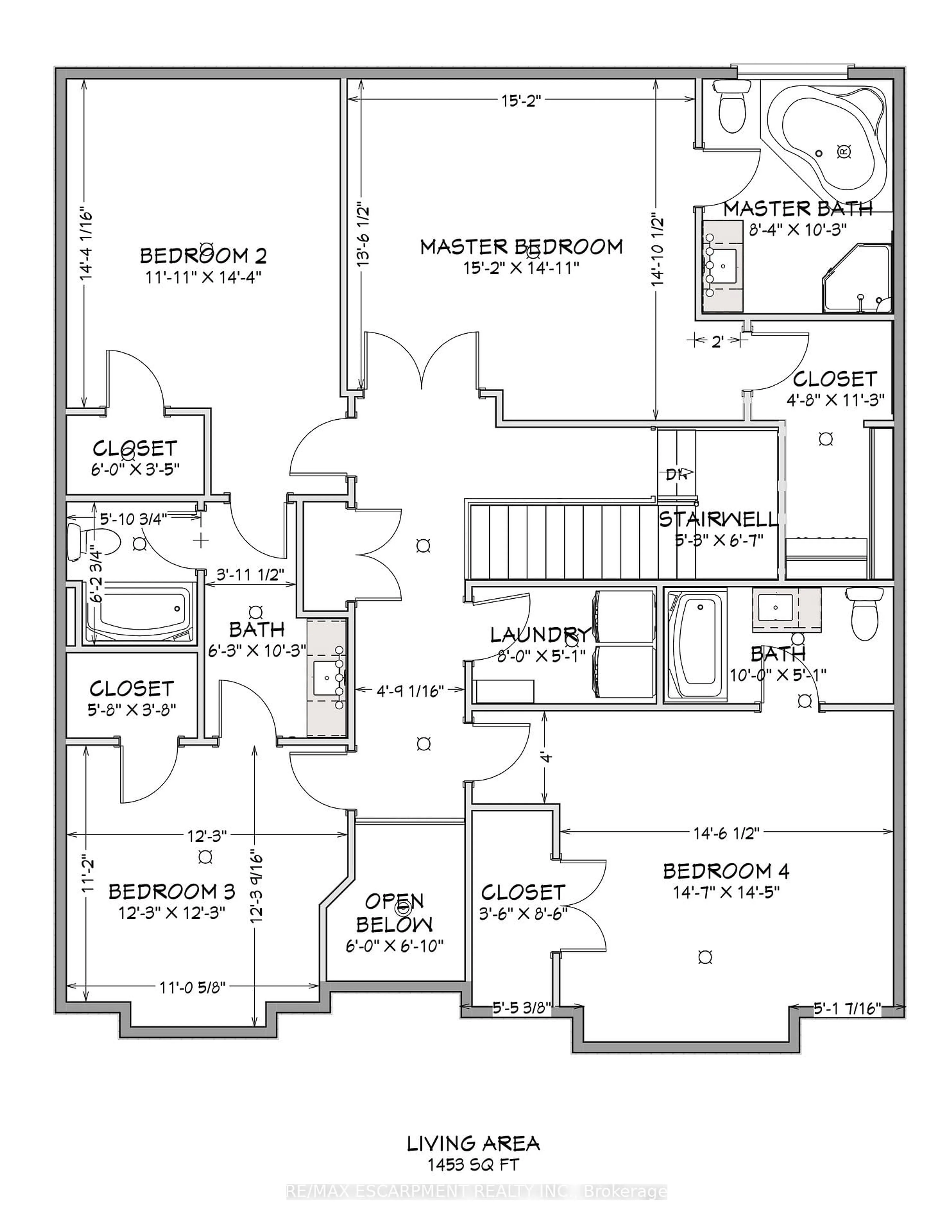 Floor plan for 349 Braithwaite Ave, Hamilton Ontario L9G 5A7