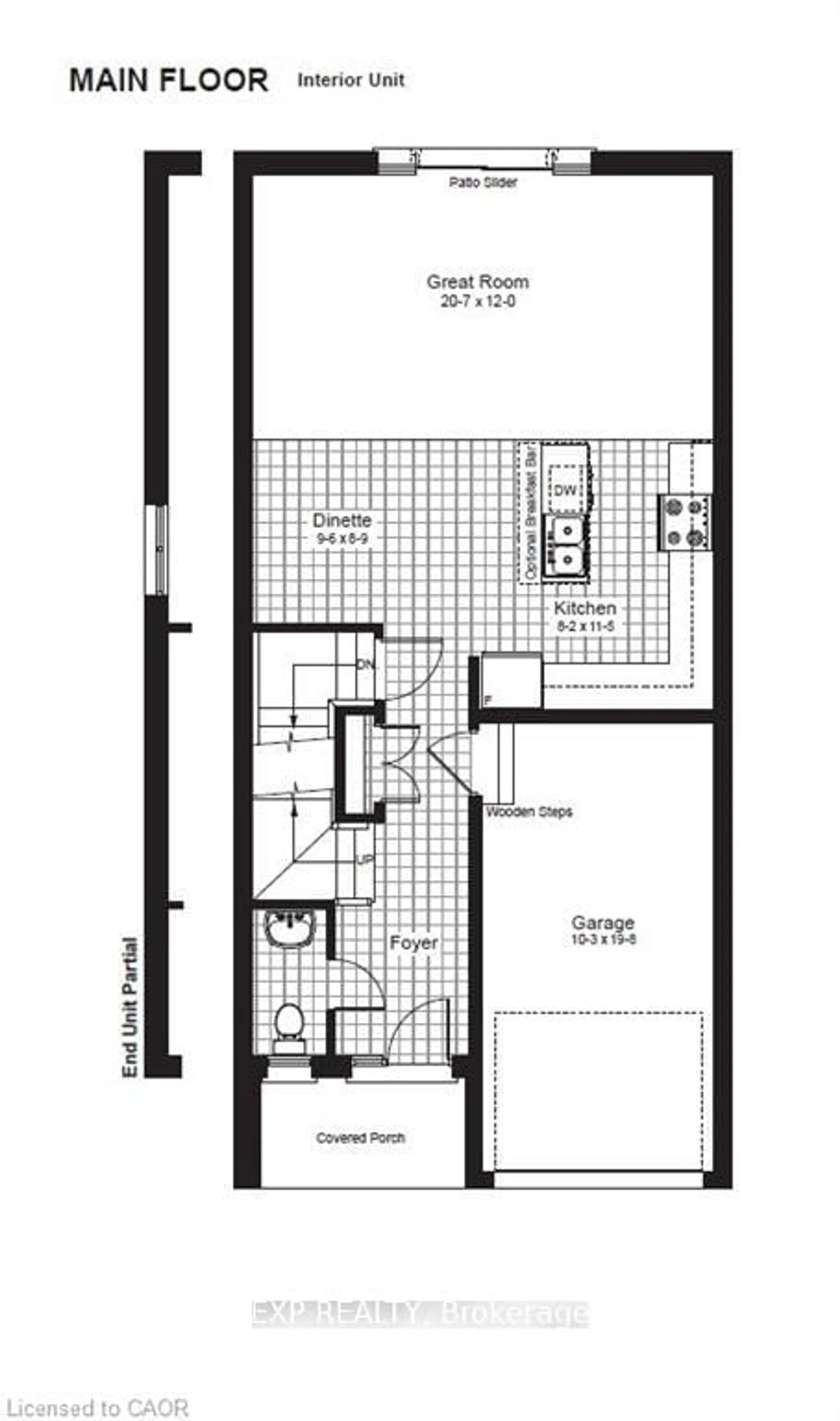 Floor plan for 1928 Dunkirk Ave, Woodstock Ontario N4T 0L7