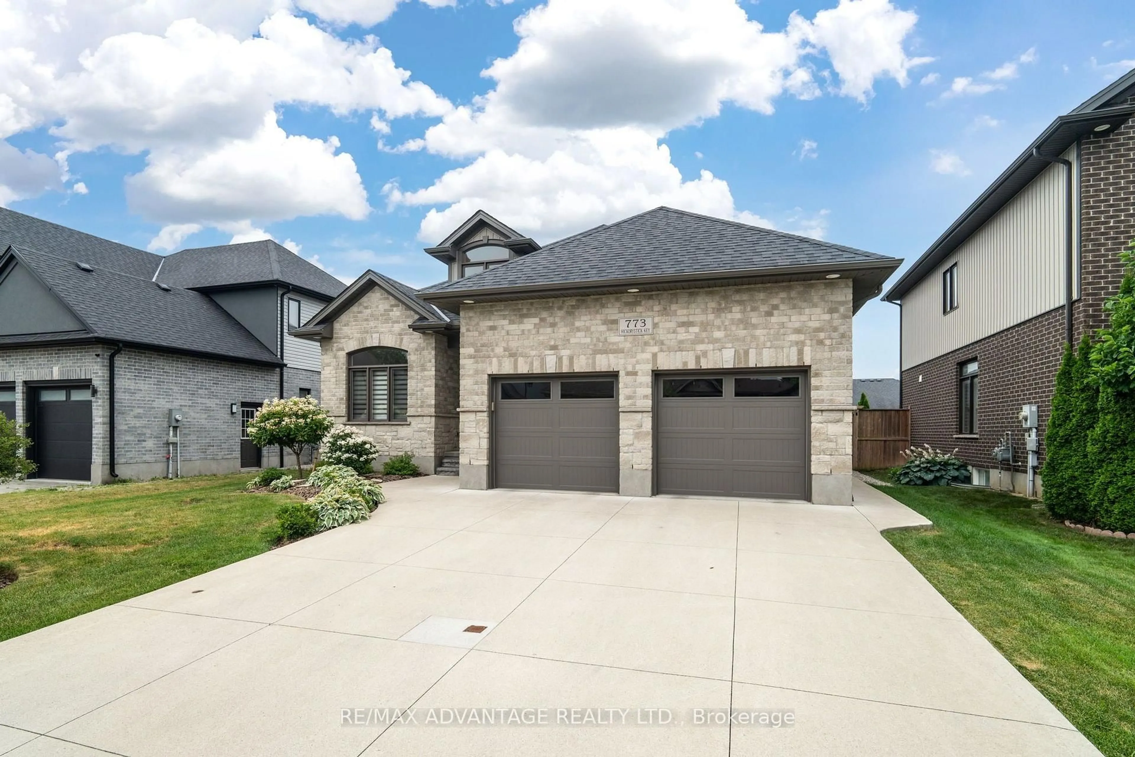 Home with brick exterior material, street for 773 Hickorystick Key, London North Ontario N6G 0M9