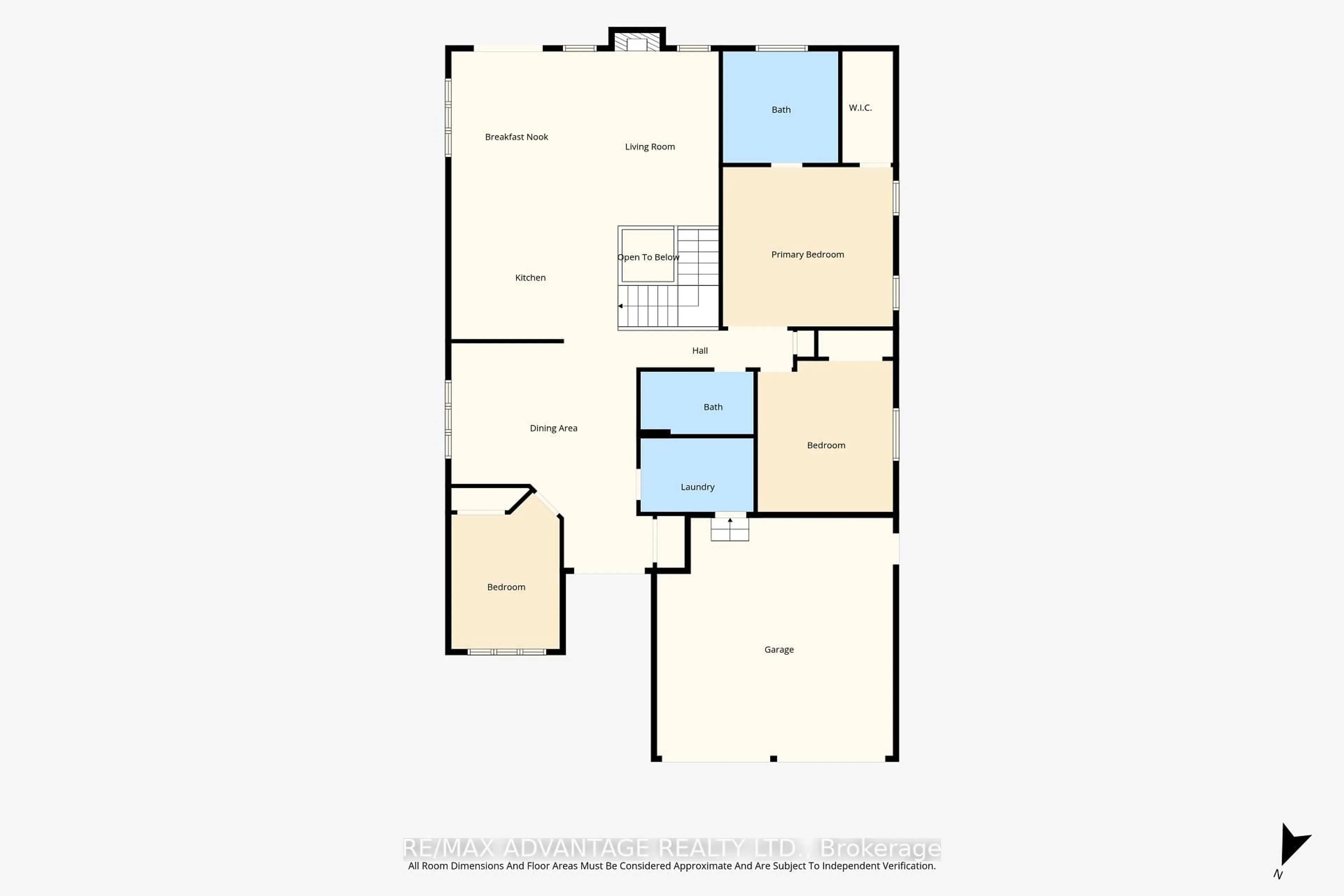 Floor plan for 773 Hickorystick Key, London North Ontario N6G 0M9