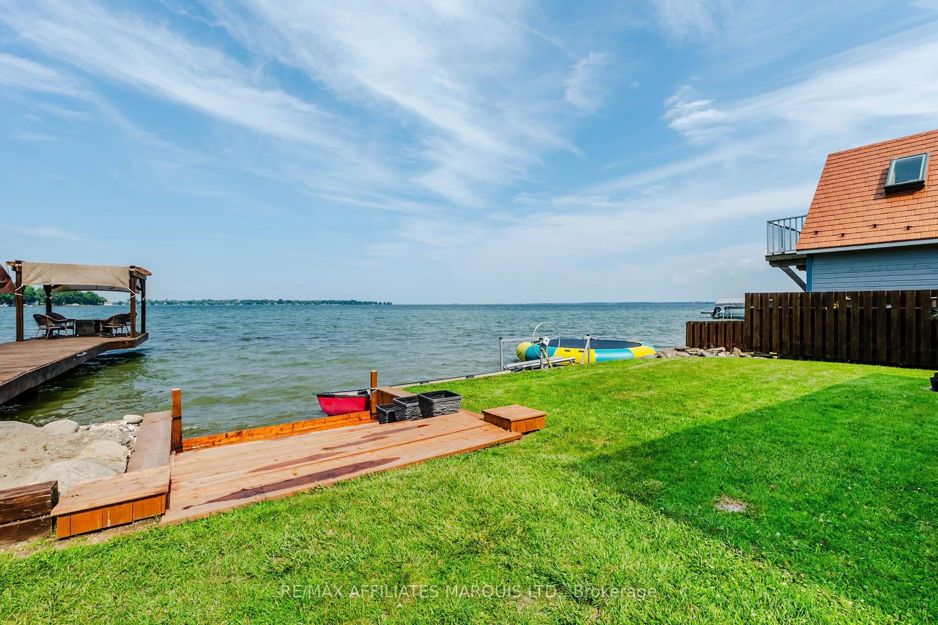 Patio, water/lake/river/ocean view for 6247 167th Ave, South Glengarry Ontario K0C 1E0
