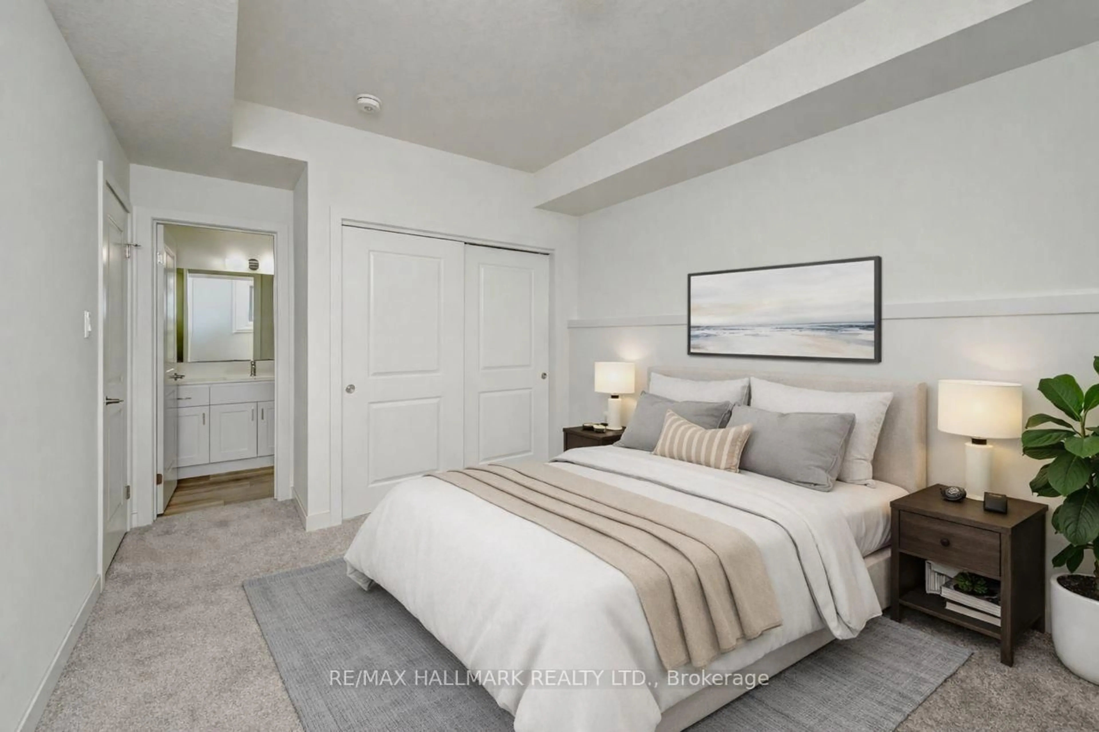 Bedroom with bed, unknown for 405 Myers Rd #1, Cambridge Ontario N1P 0B6