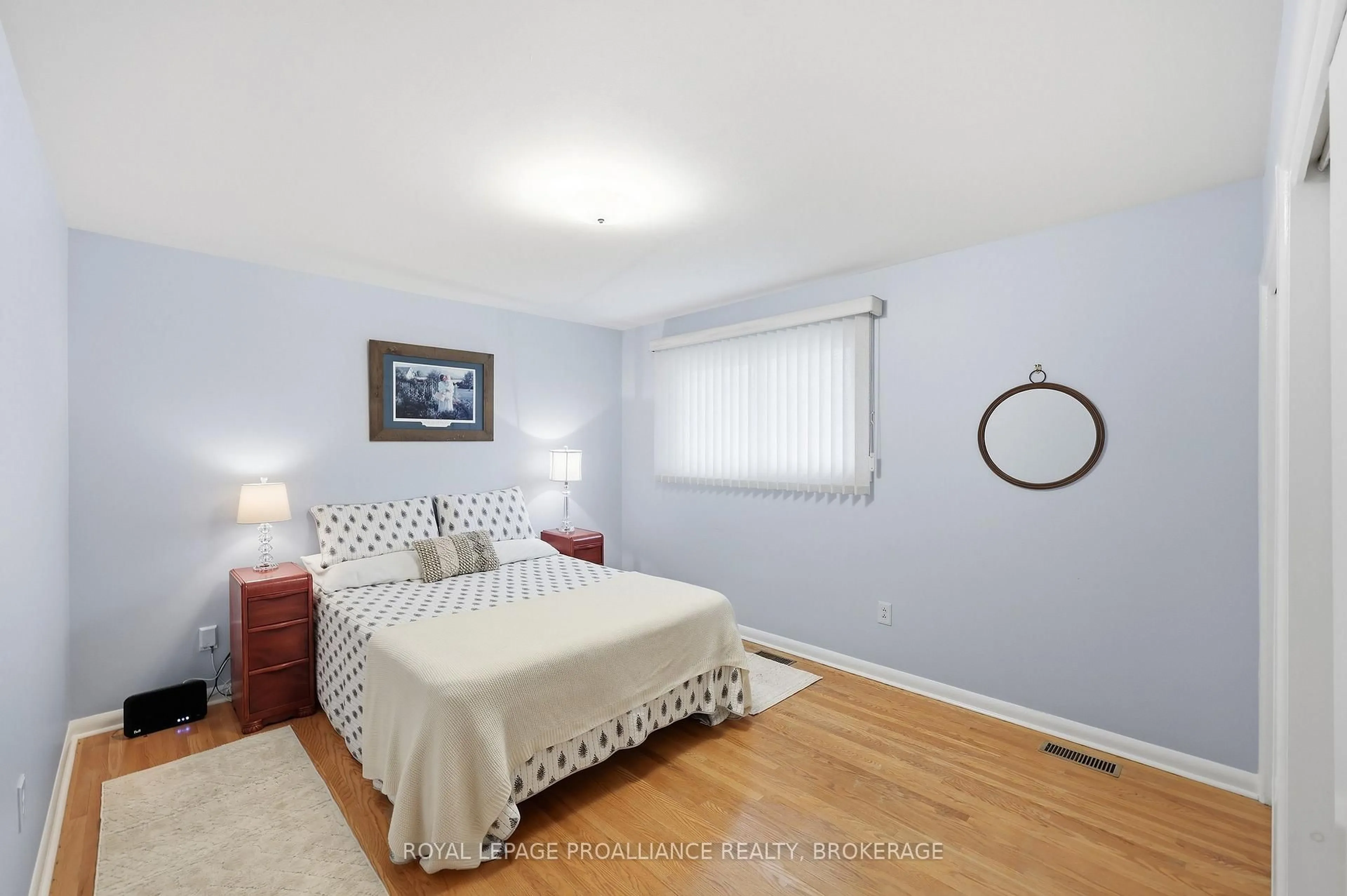 Bedroom with bed, unknown for 18 Casterton Ave, Kingston Ontario K7M 1R5