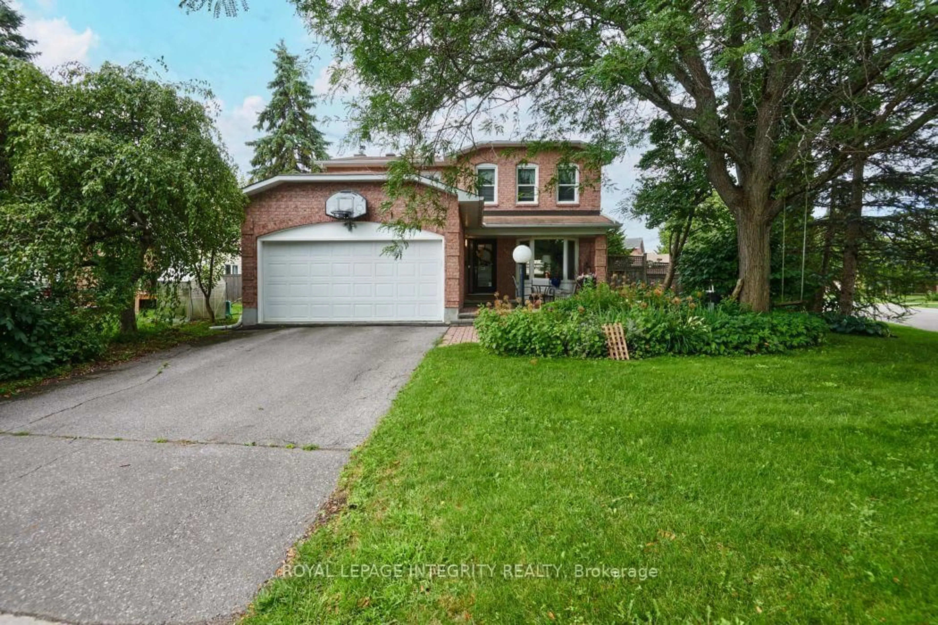 Home with brick exterior material, street for 46 Dartmoor Dr, Kanata Ontario K2M 1S6