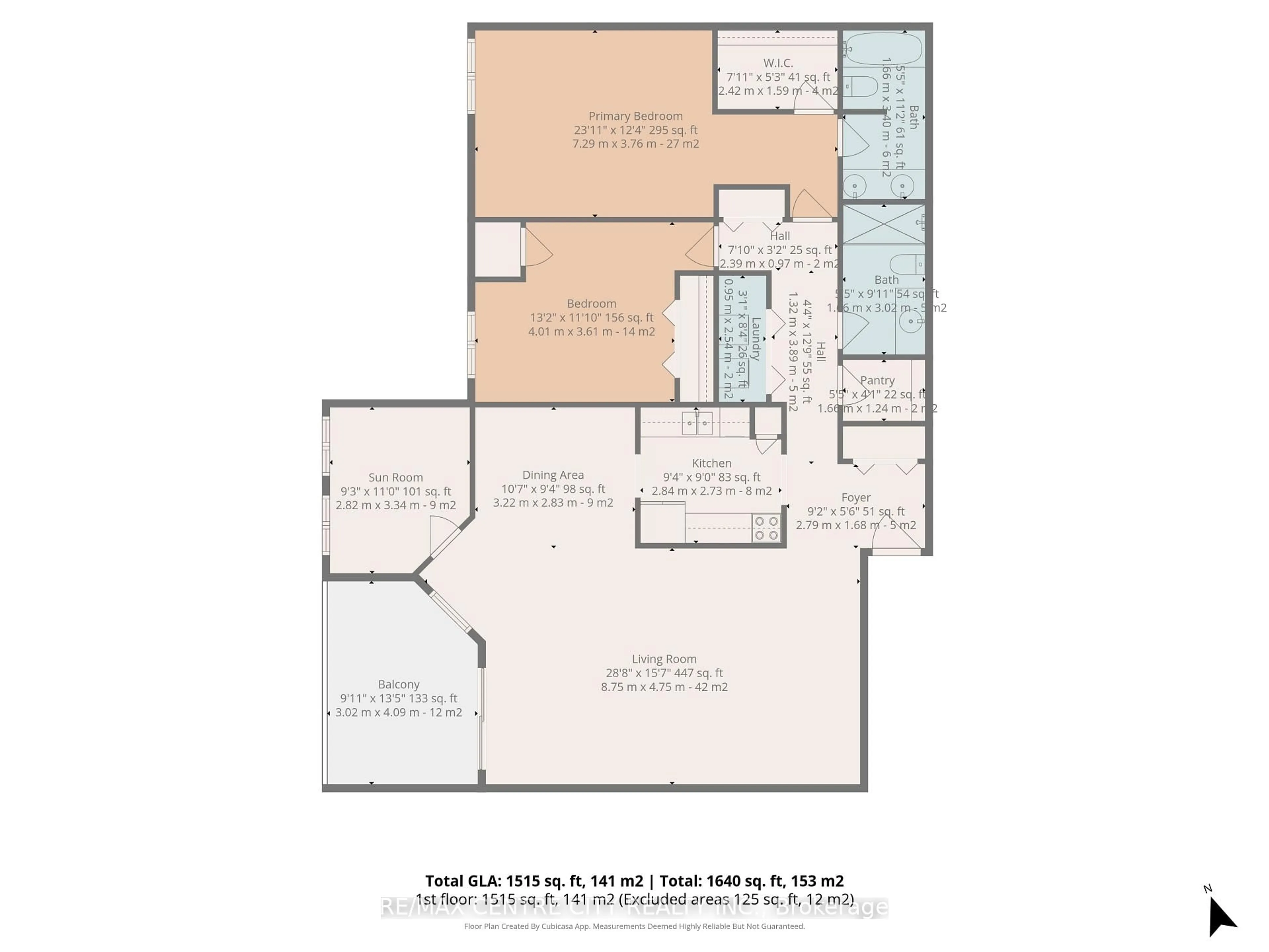 Floor plan for 125 Elm St #11, St. Thomas Ontario N5R 1H9