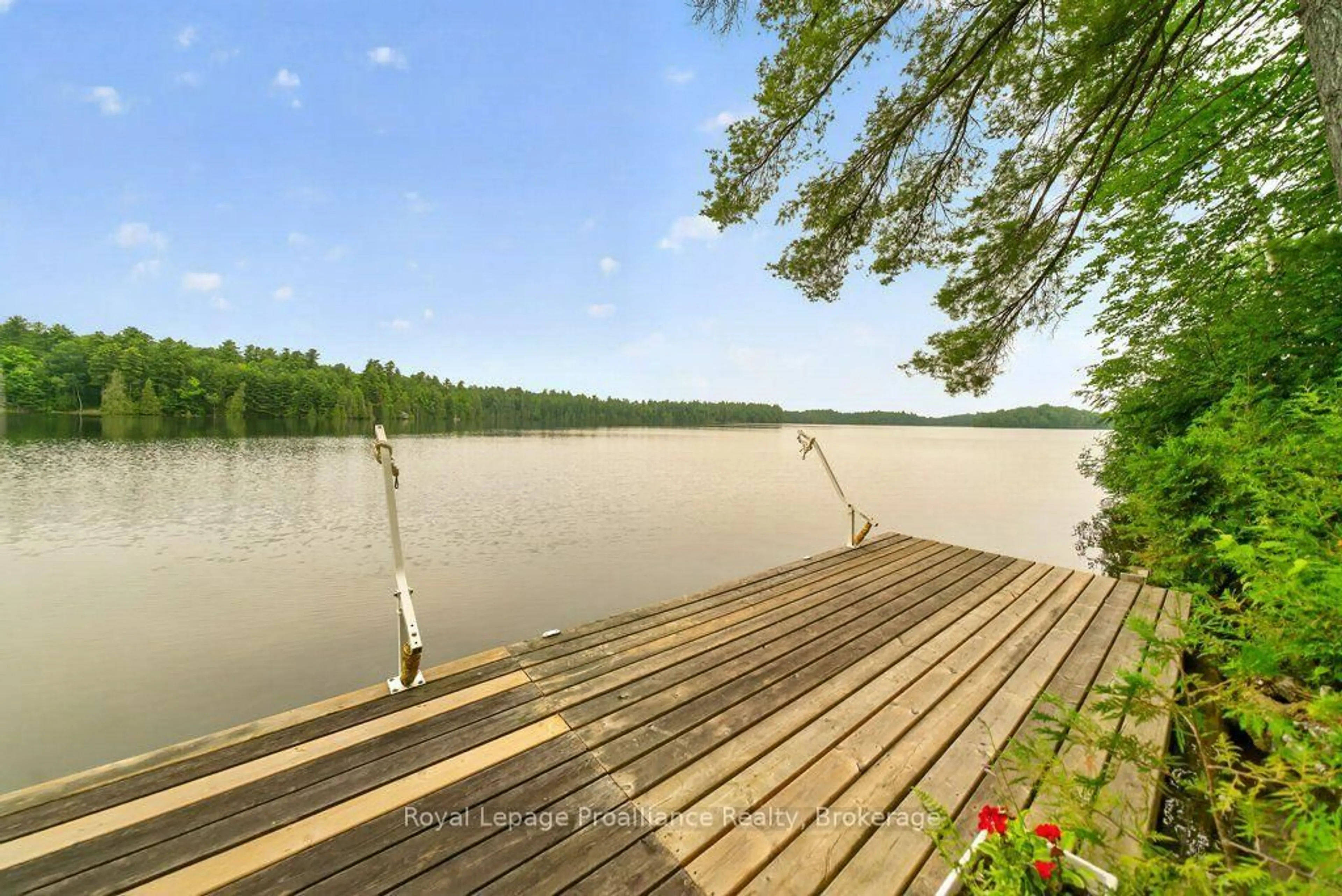 Patio, water/lake/river/ocean view for 2854 Smith Rd, Ardoch Ontario K0H 1C0