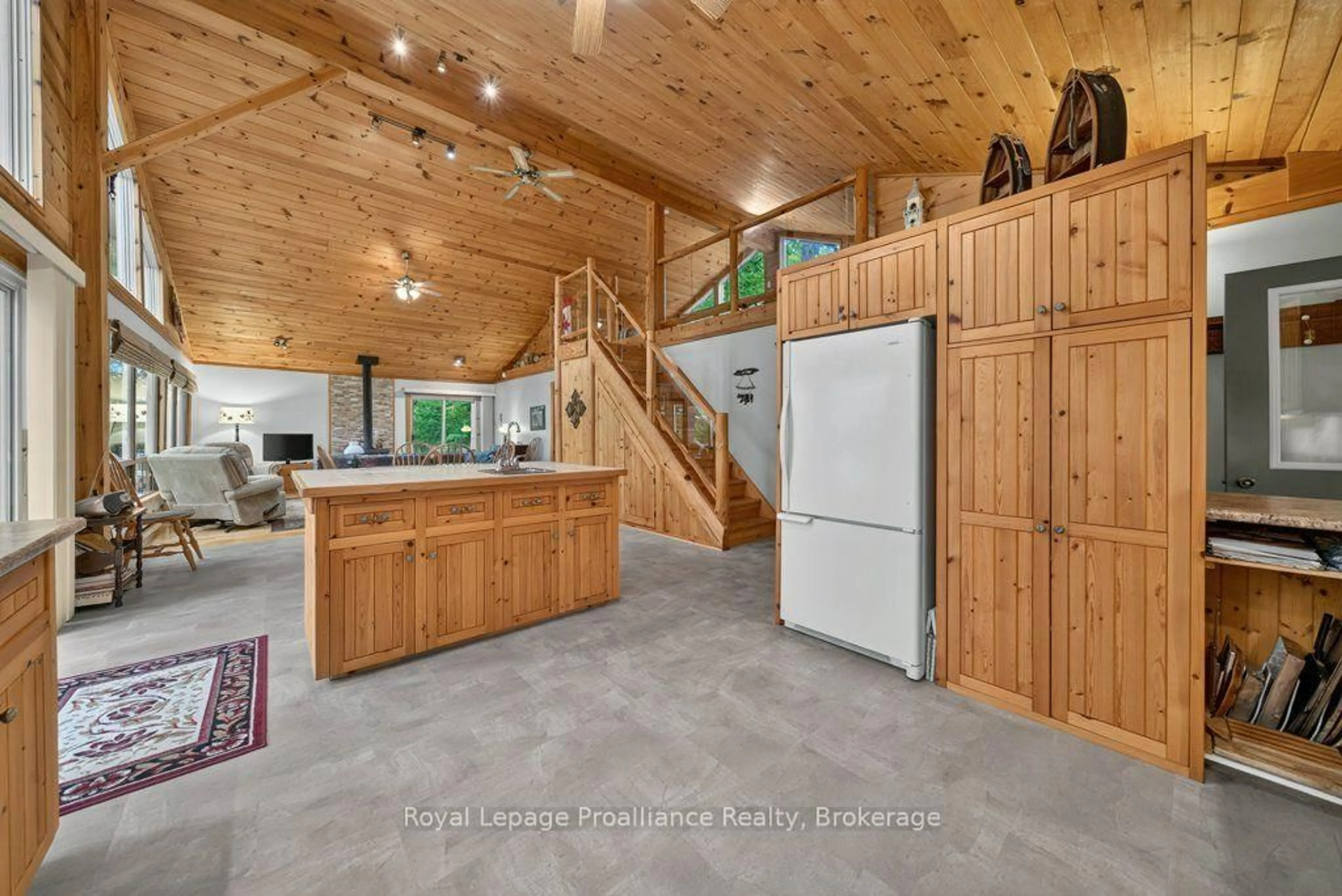 Open concept kitchen, unknown for 2854 Smith Rd, Ardoch Ontario K0H 1C0