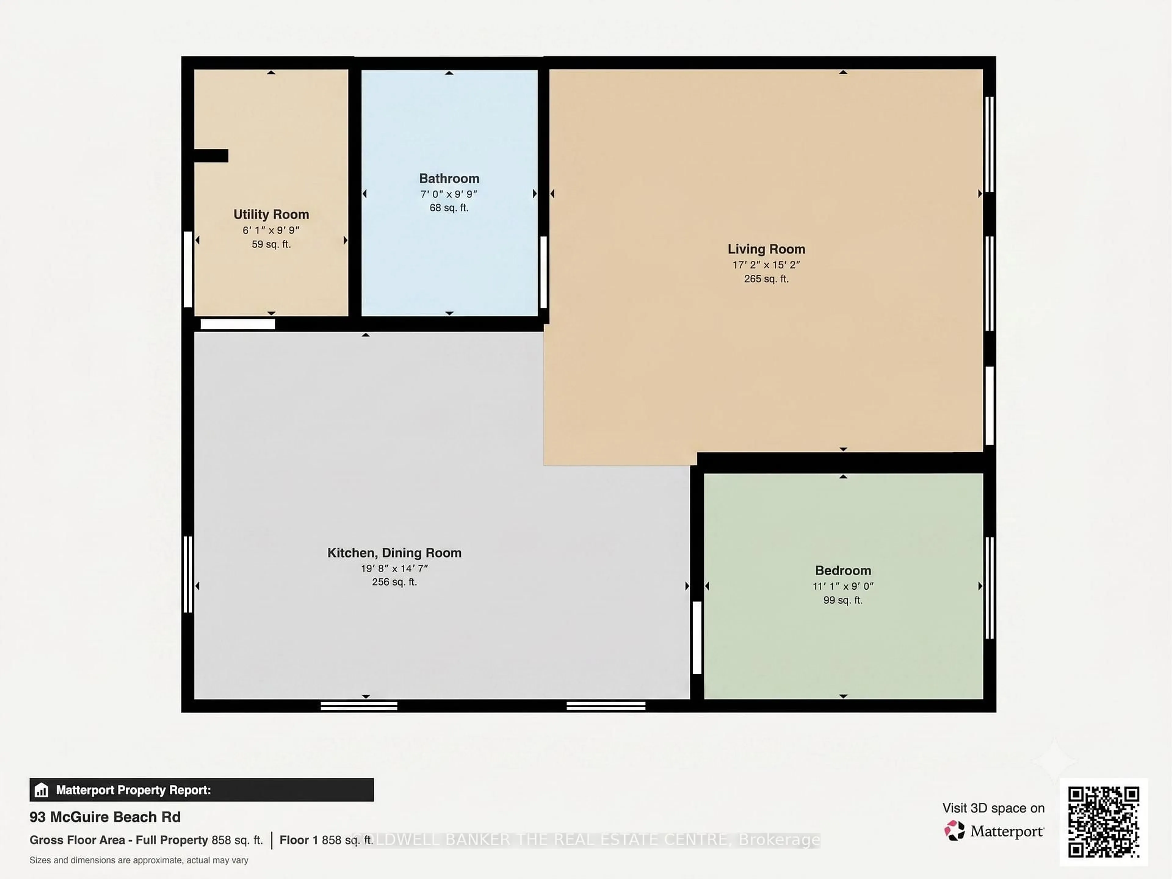 Floor plan for 93 McGuire Beach Rd, Kawartha Lakes Ontario K0M 2B0