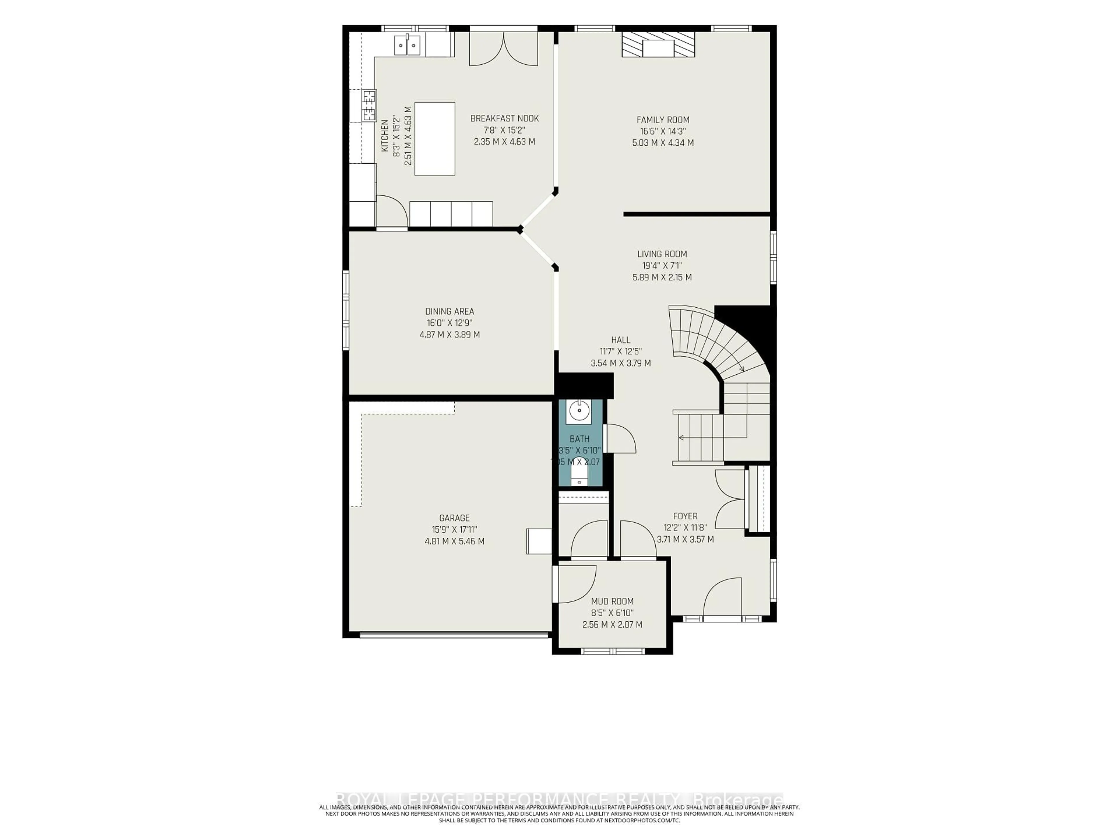 Floor plan for 607 Jerome Jodoin Dr, Ottawa Ontario K4A 1L1
