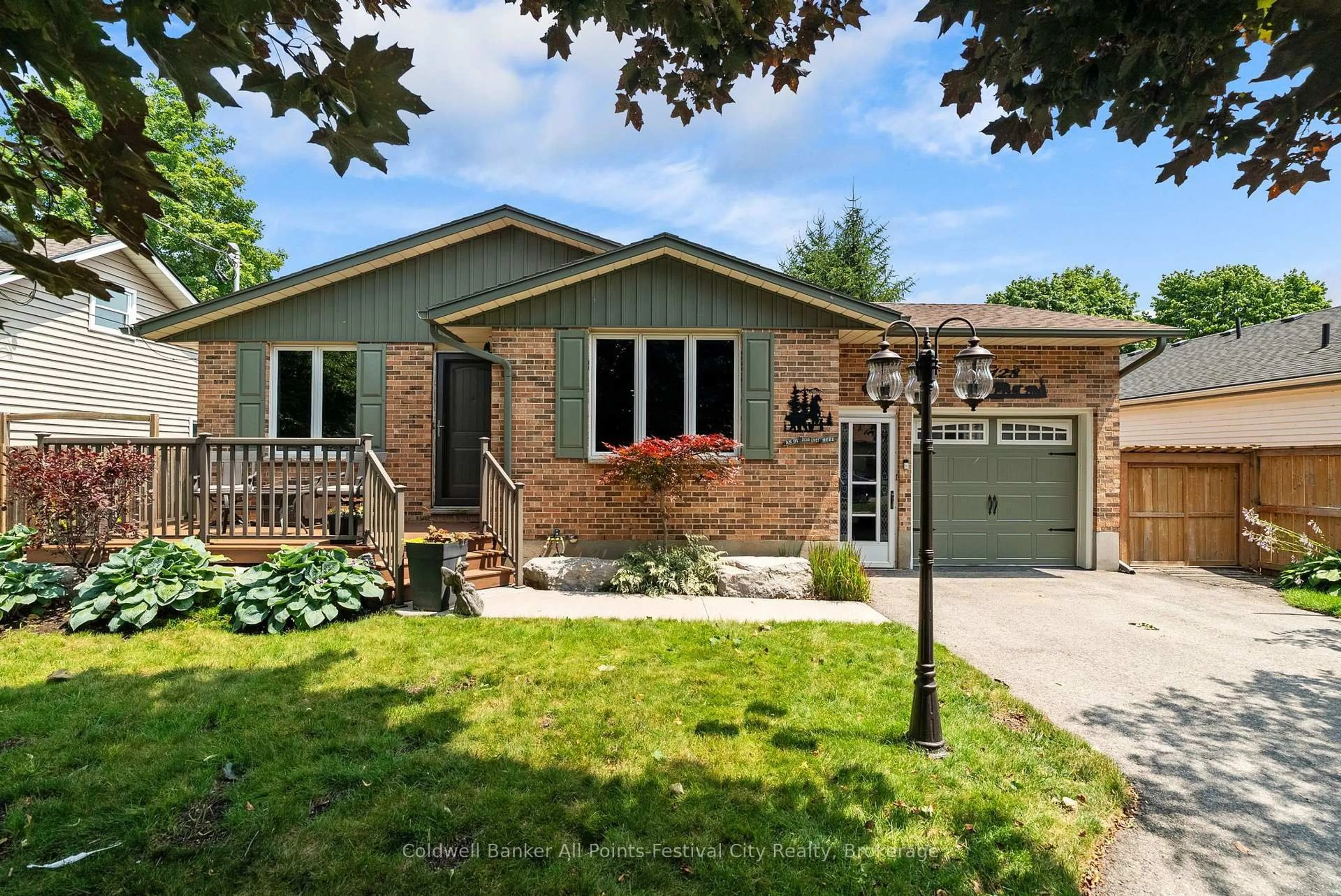 Home with brick exterior material, street for 128 Cambria Rd, Goderich Ontario N7A 2P8