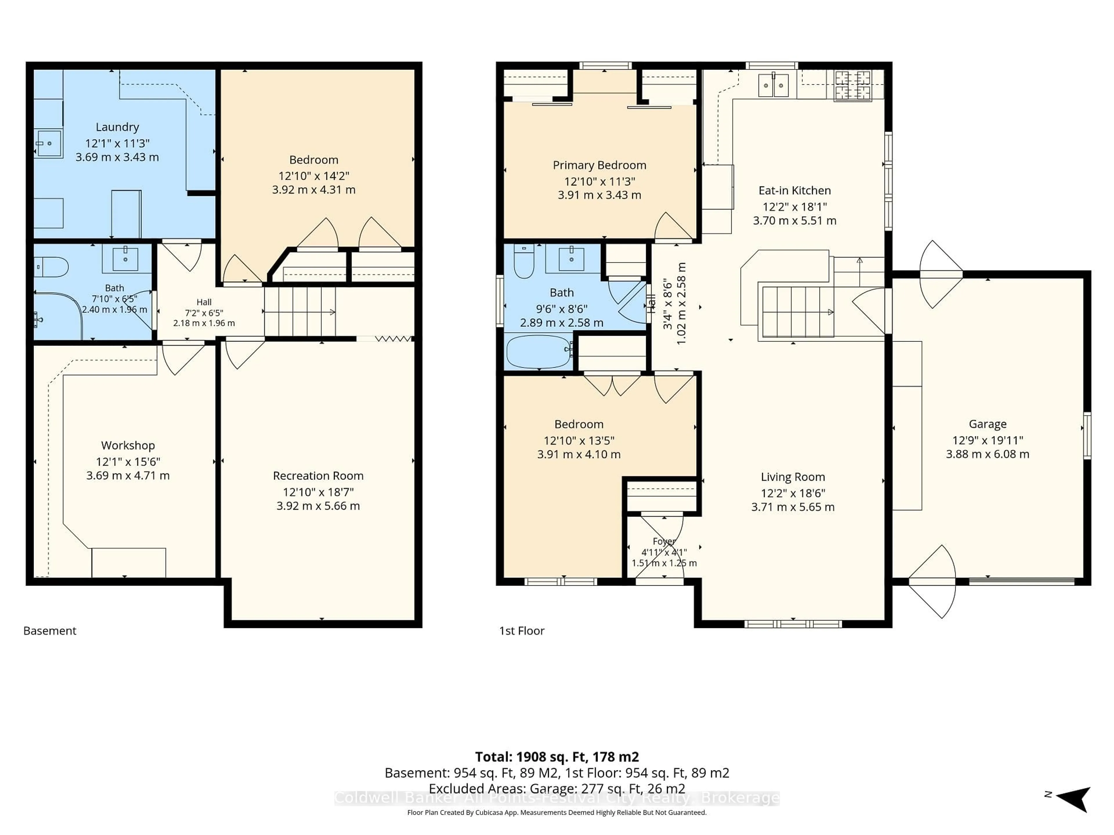 Floor plan for 128 Cambria Rd, Goderich Ontario N7A 2P8