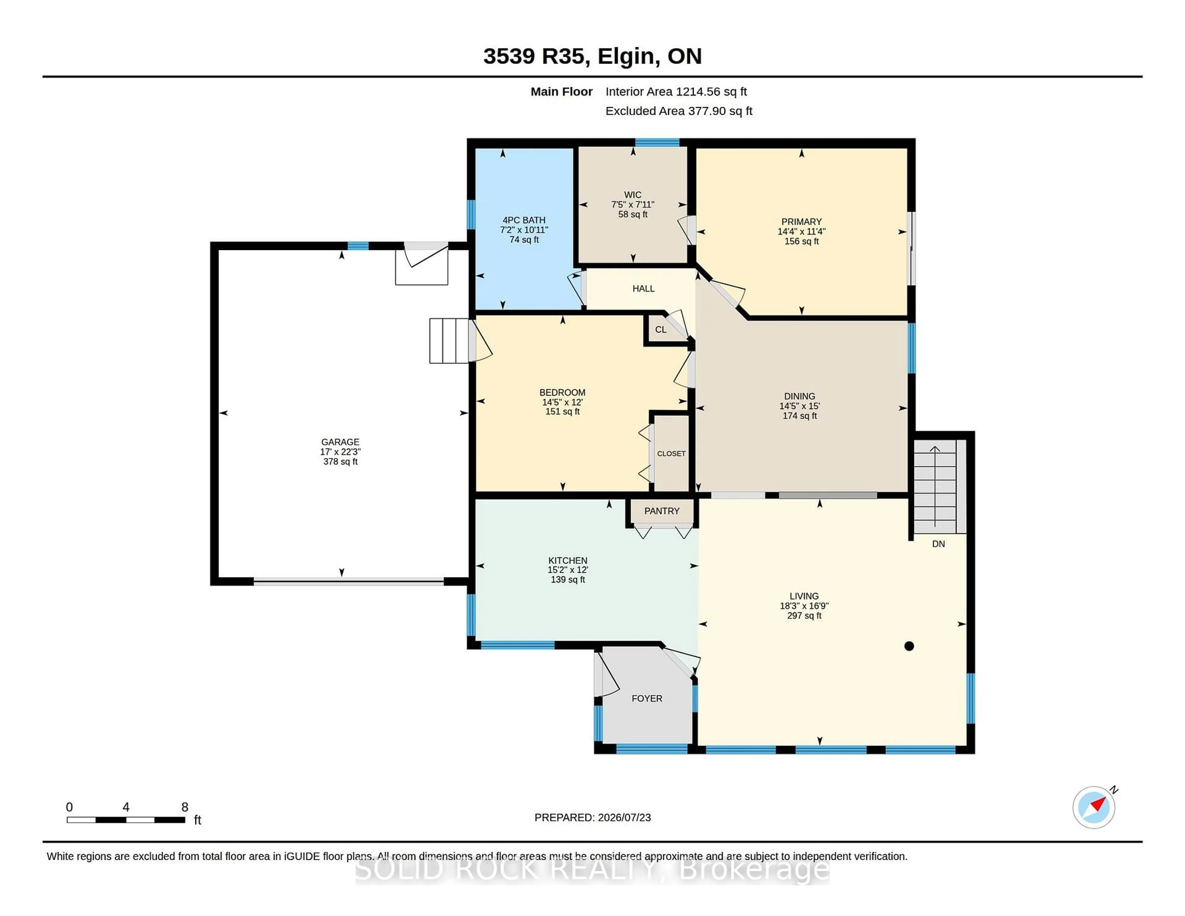 Floor plan for 3539 R35 Rte, Rideau Lakes Ontario K0G 1V0