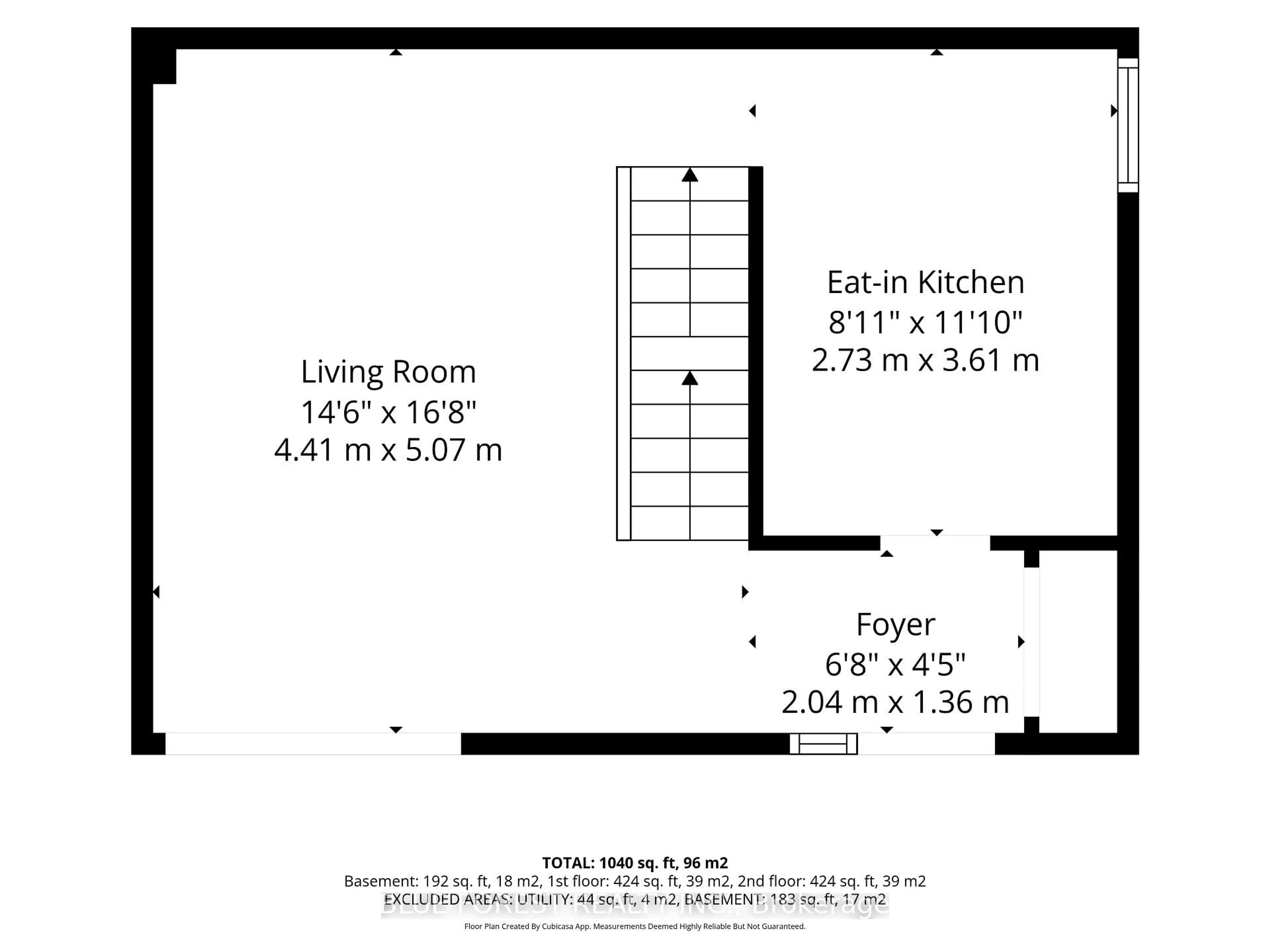 Floor plan for 70 Fiddlers Green Rd #110, London North Ontario N6H 4R4