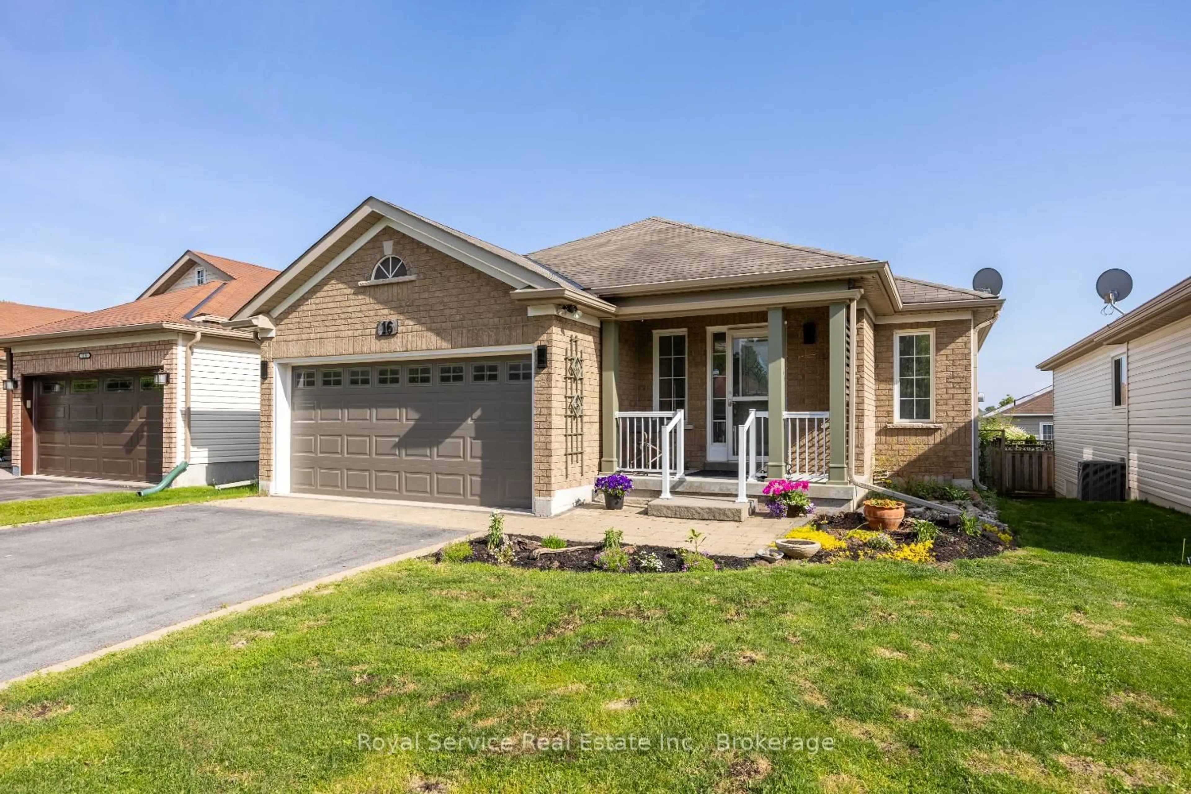 Home with brick exterior material, street for 16 Snell Crt, Port Hope Ontario L1A 0A6