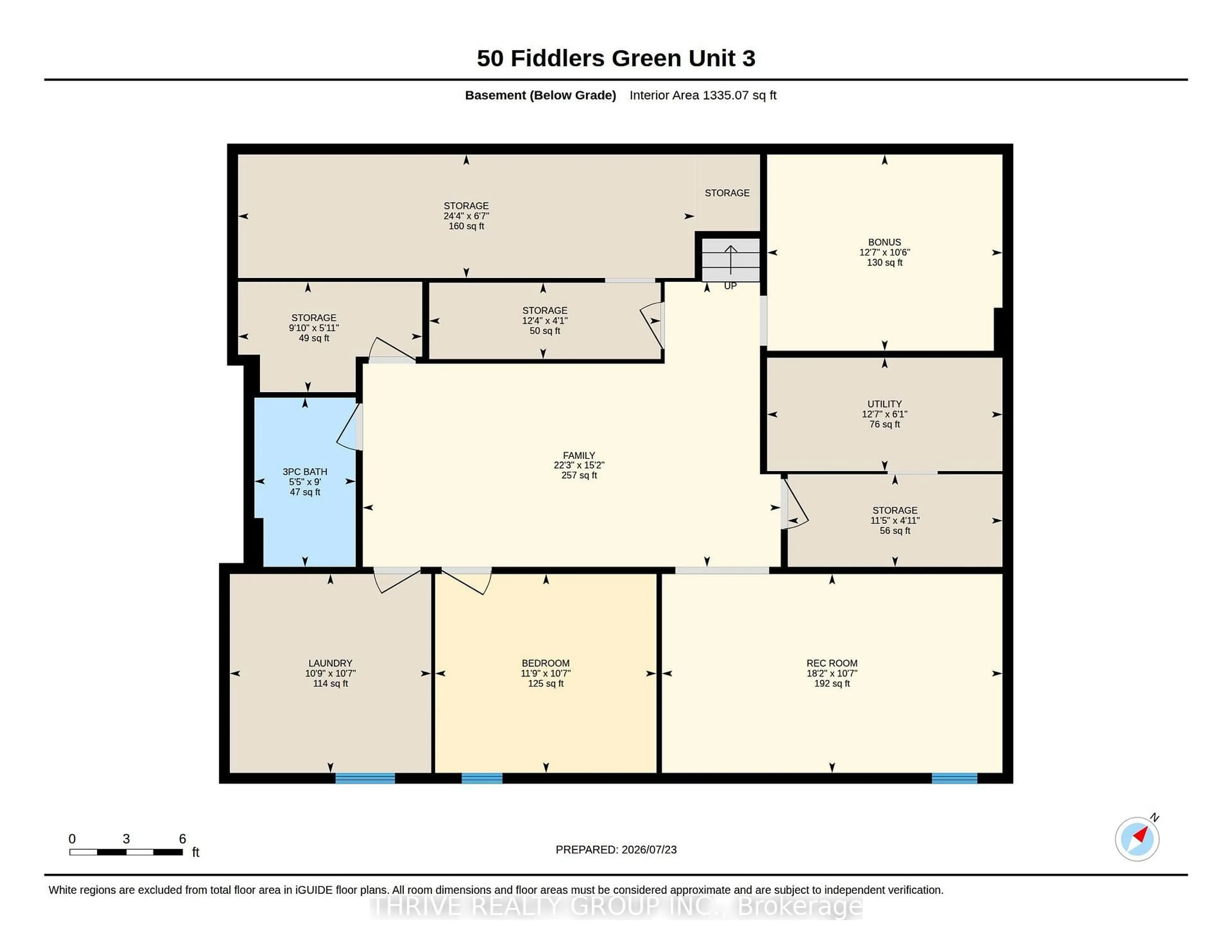 Floor plan for 50 Fiddlers Green Rd #3, London North Ontario N6H 4T4