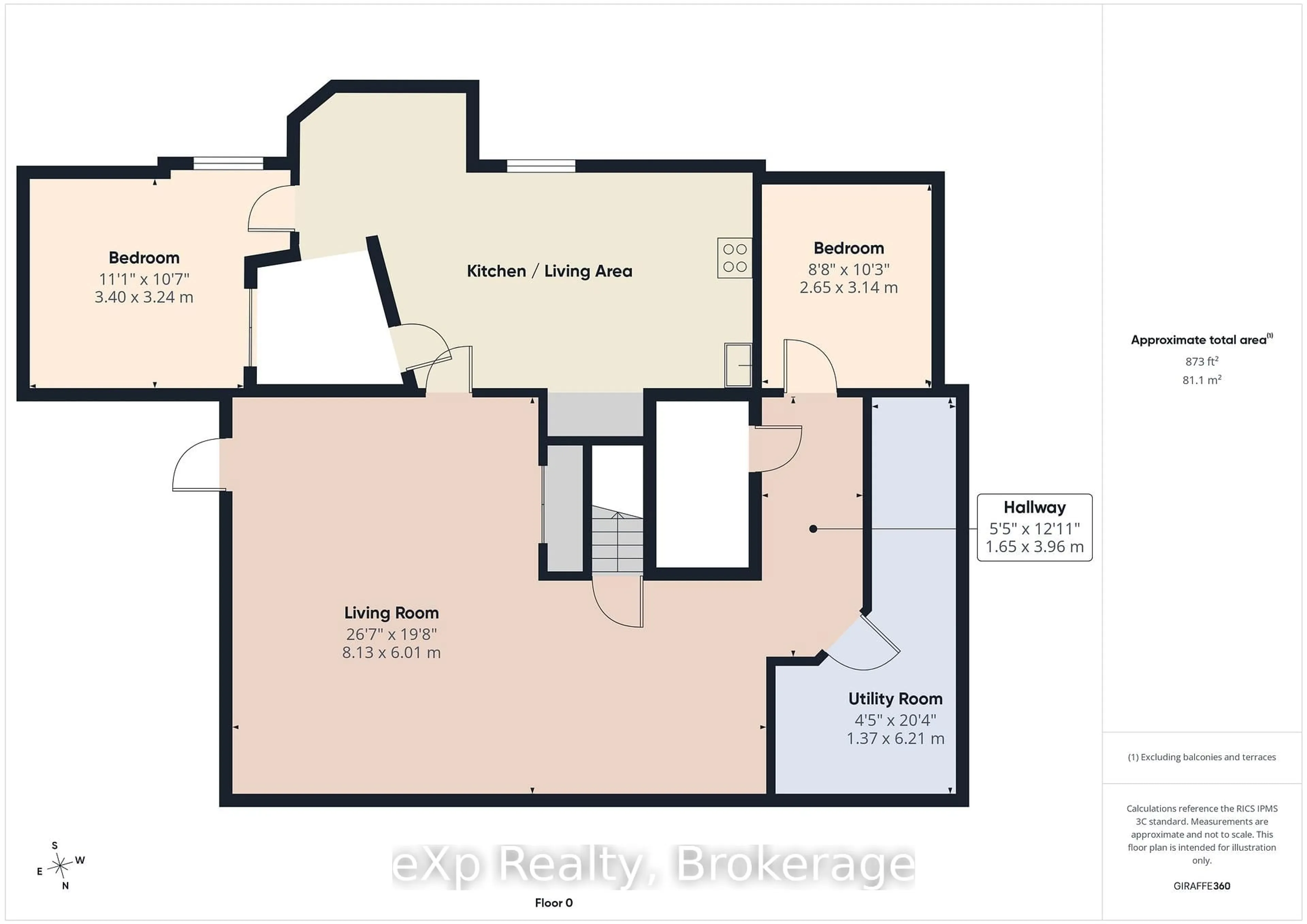 Floor plan for 20 Highland Cres, South Bruce Ontario N0G 2V0