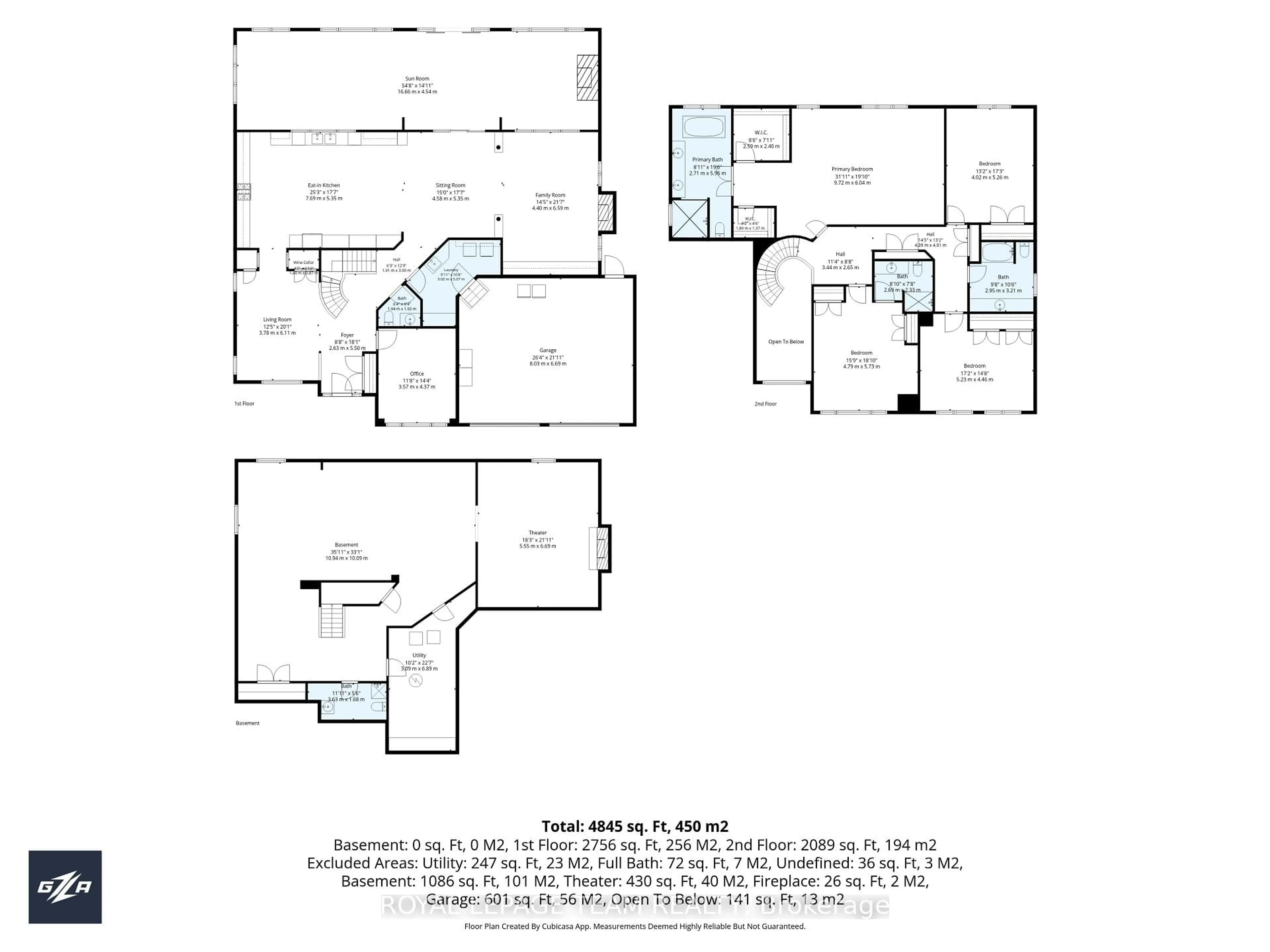 Floor plan for 7 Tradewinds Dr, Ottawa Ontario K2G 6Y4