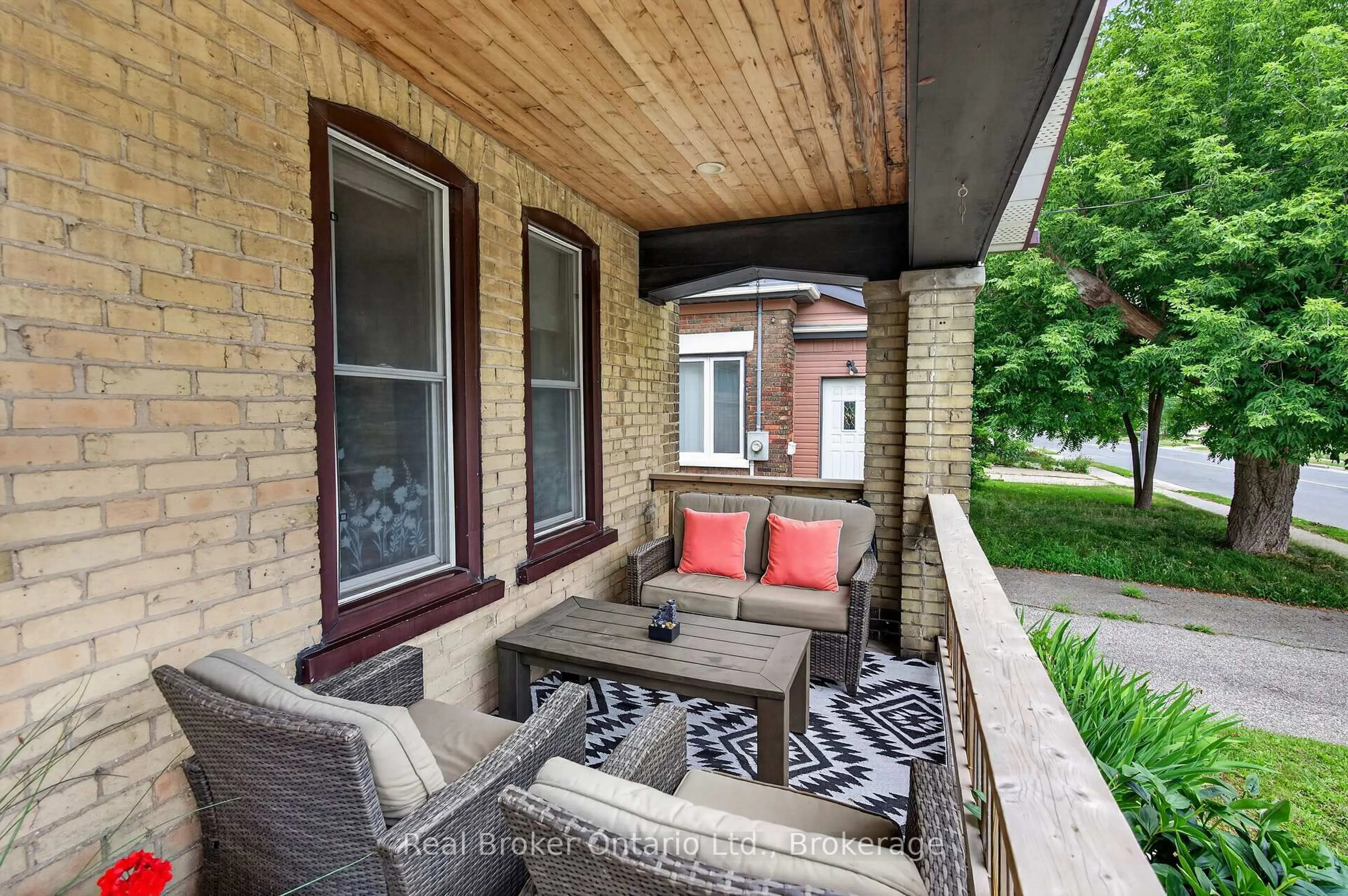 Patio, street for 155 Lancaster St, Kitchener Ontario N2H 4T7