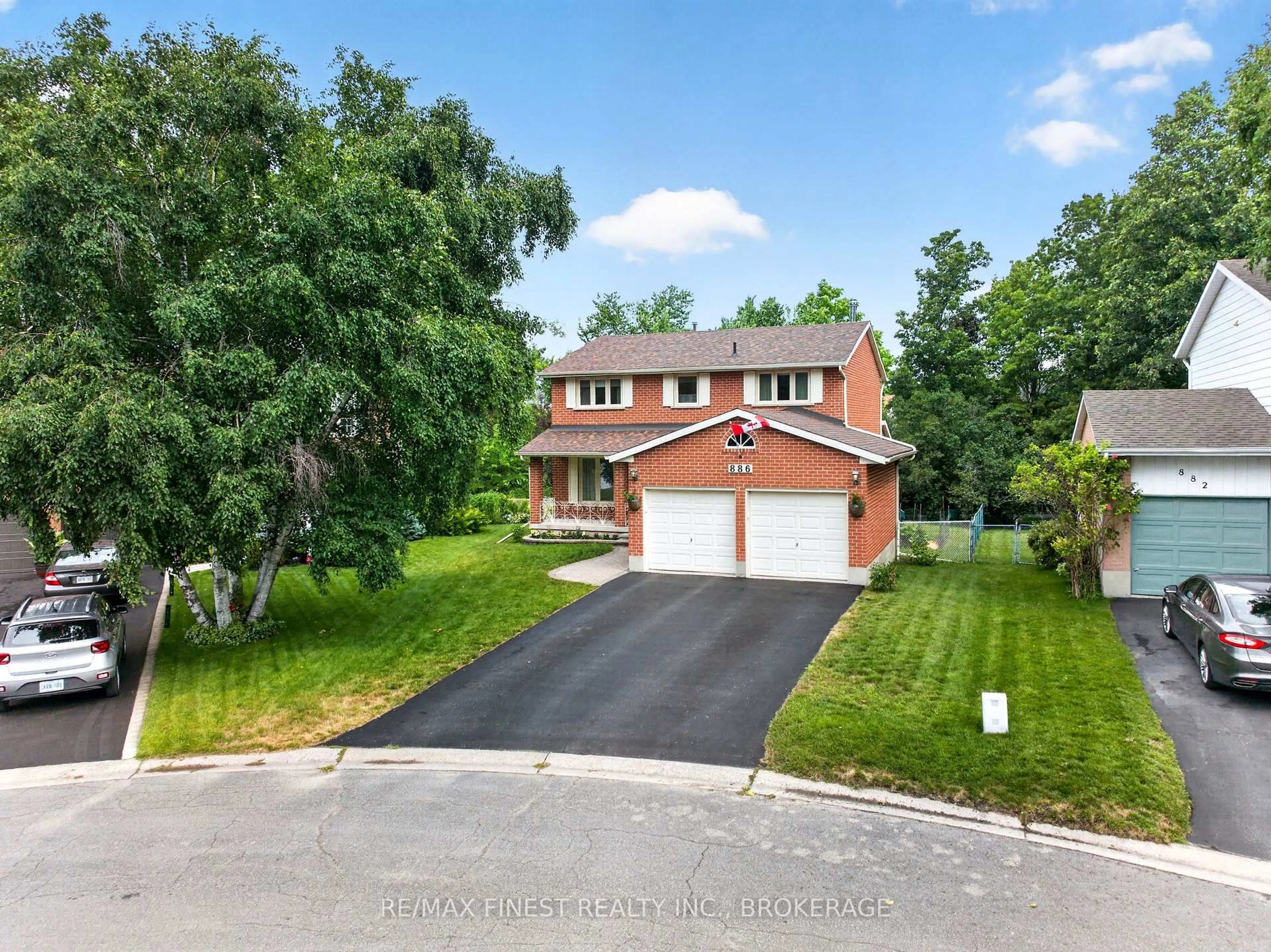 A pic from outside/outdoor area/front of a property/back of a property/a pic from drone, street for 886 Bridle Path Cres, Kingston Ontario K7P 1P7