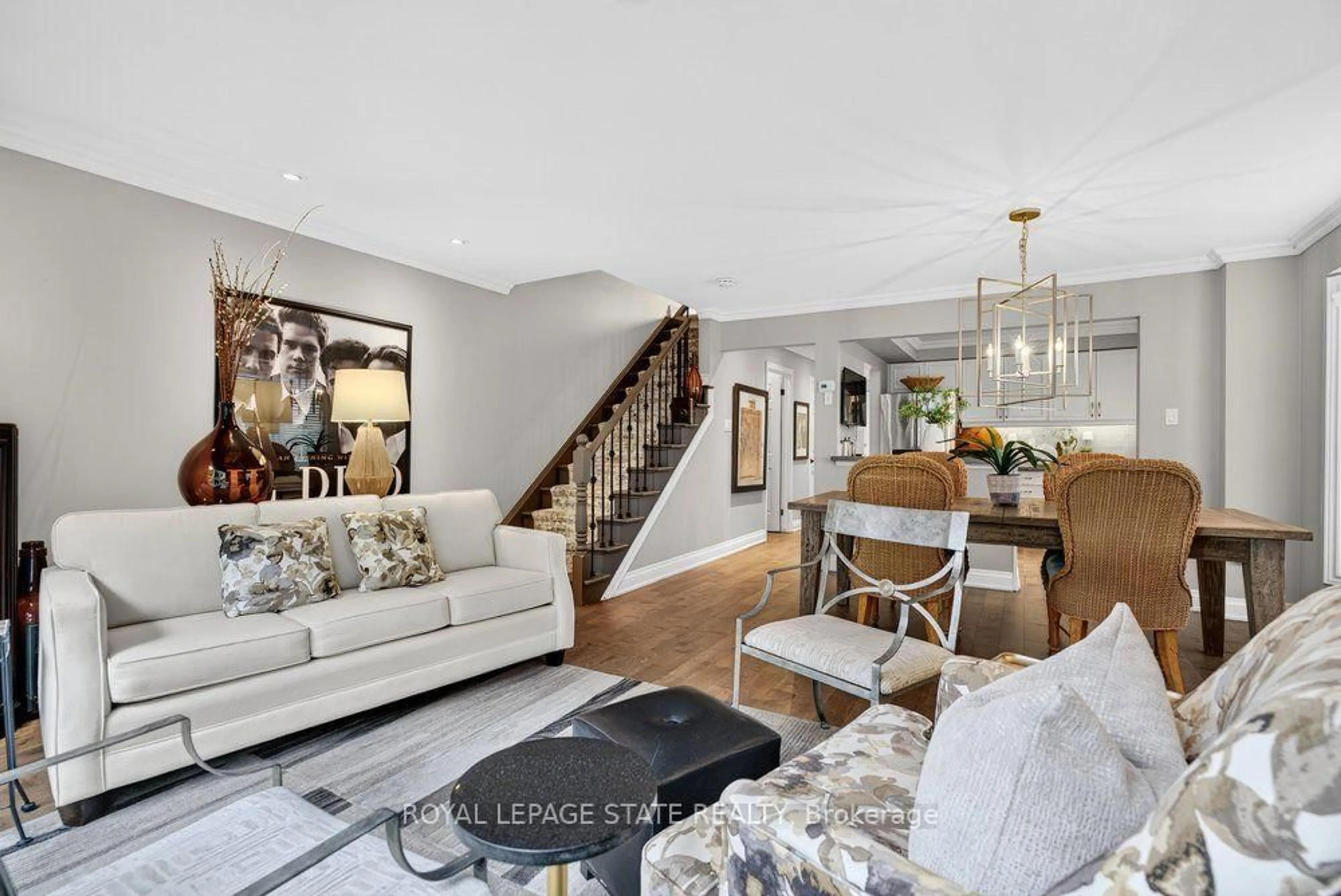 Living room with furniture, unknown for 44 Frances Ave #6, Hamilton Ontario L8E 5V6